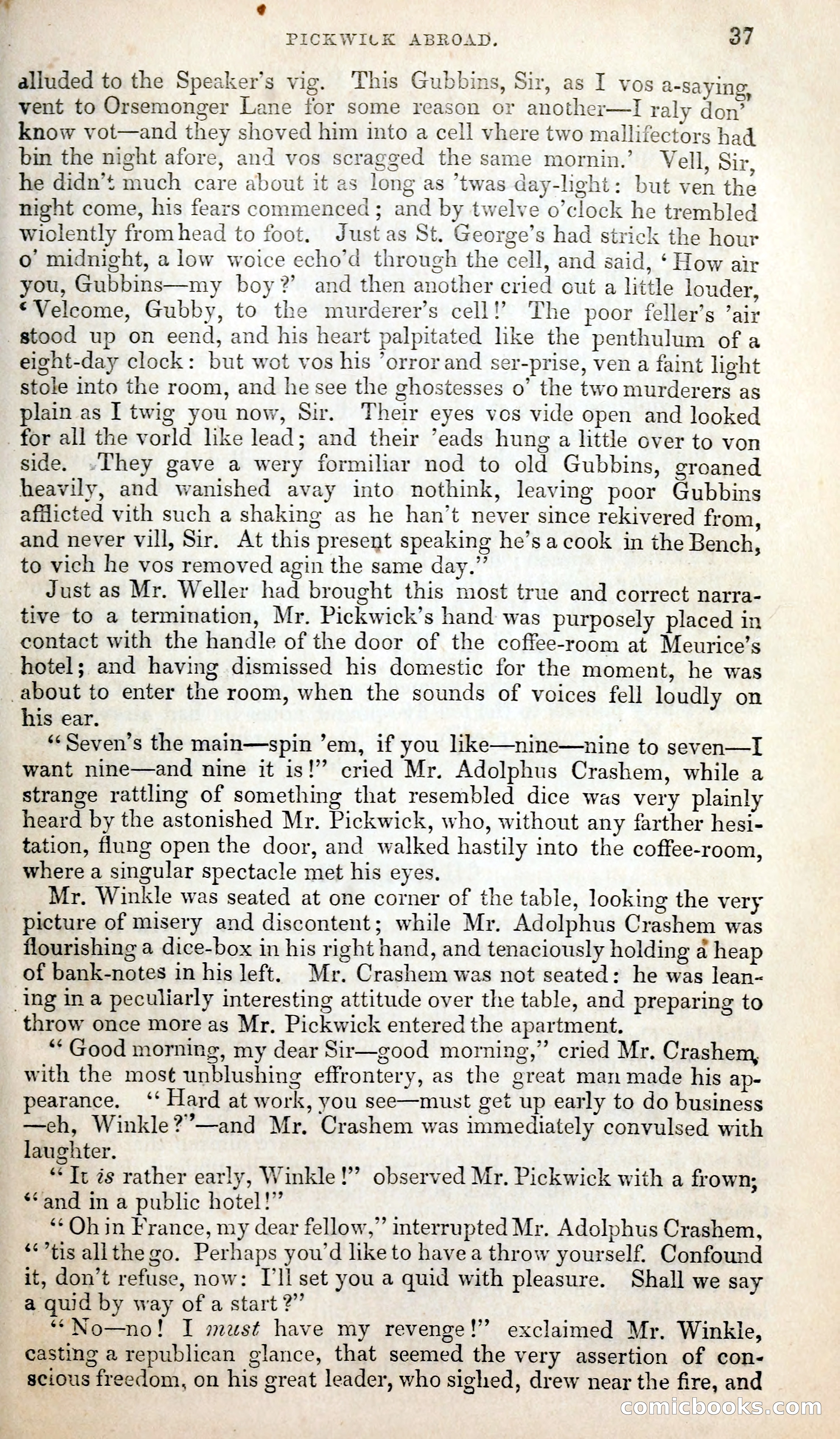 Pickwick Abroad; or, The Tour in France — page 50 of 399