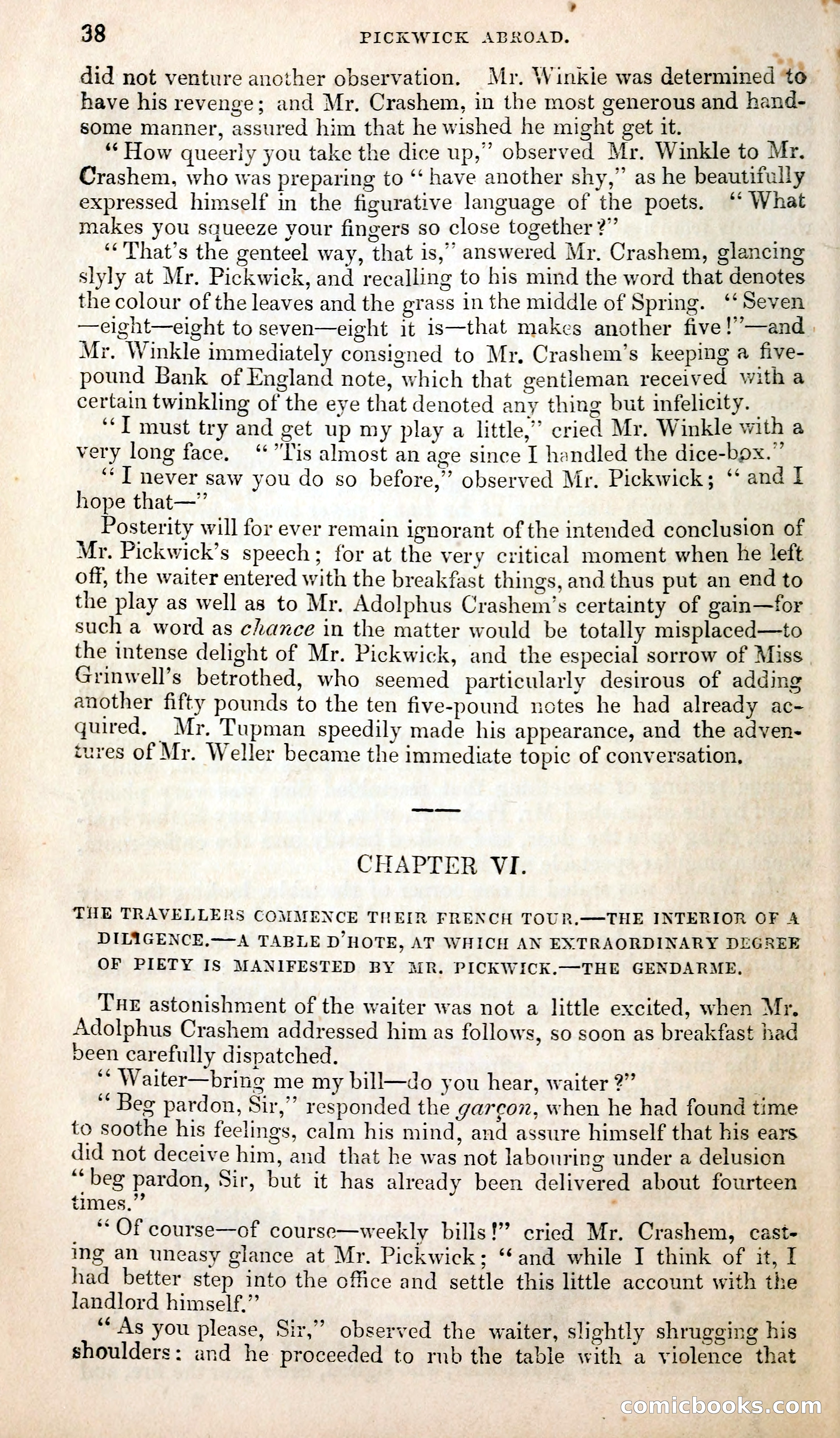 Pickwick Abroad; or, The Tour in France — page 51 of 399