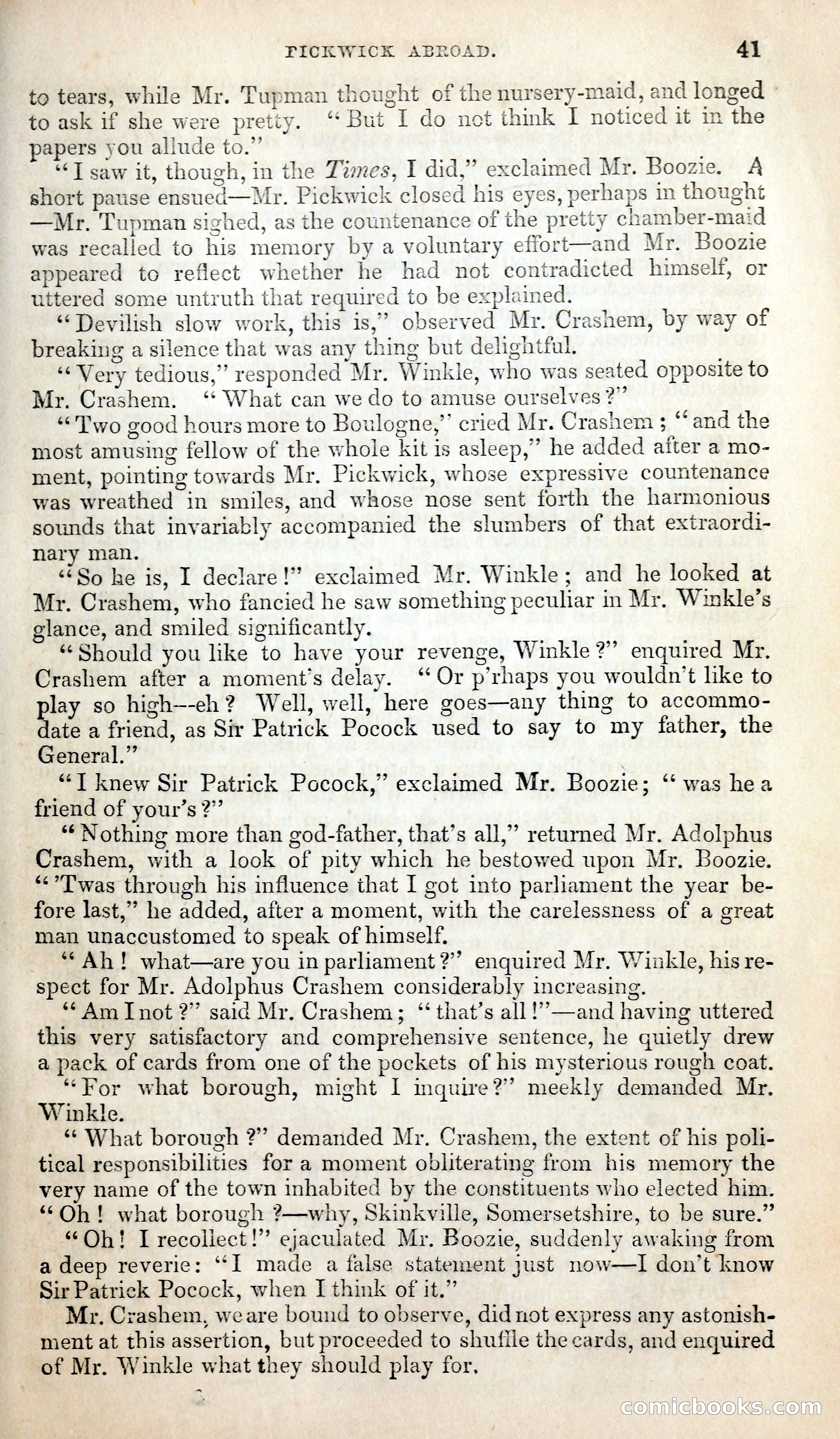 Pickwick Abroad; or, The Tour in France — page 54 of 399