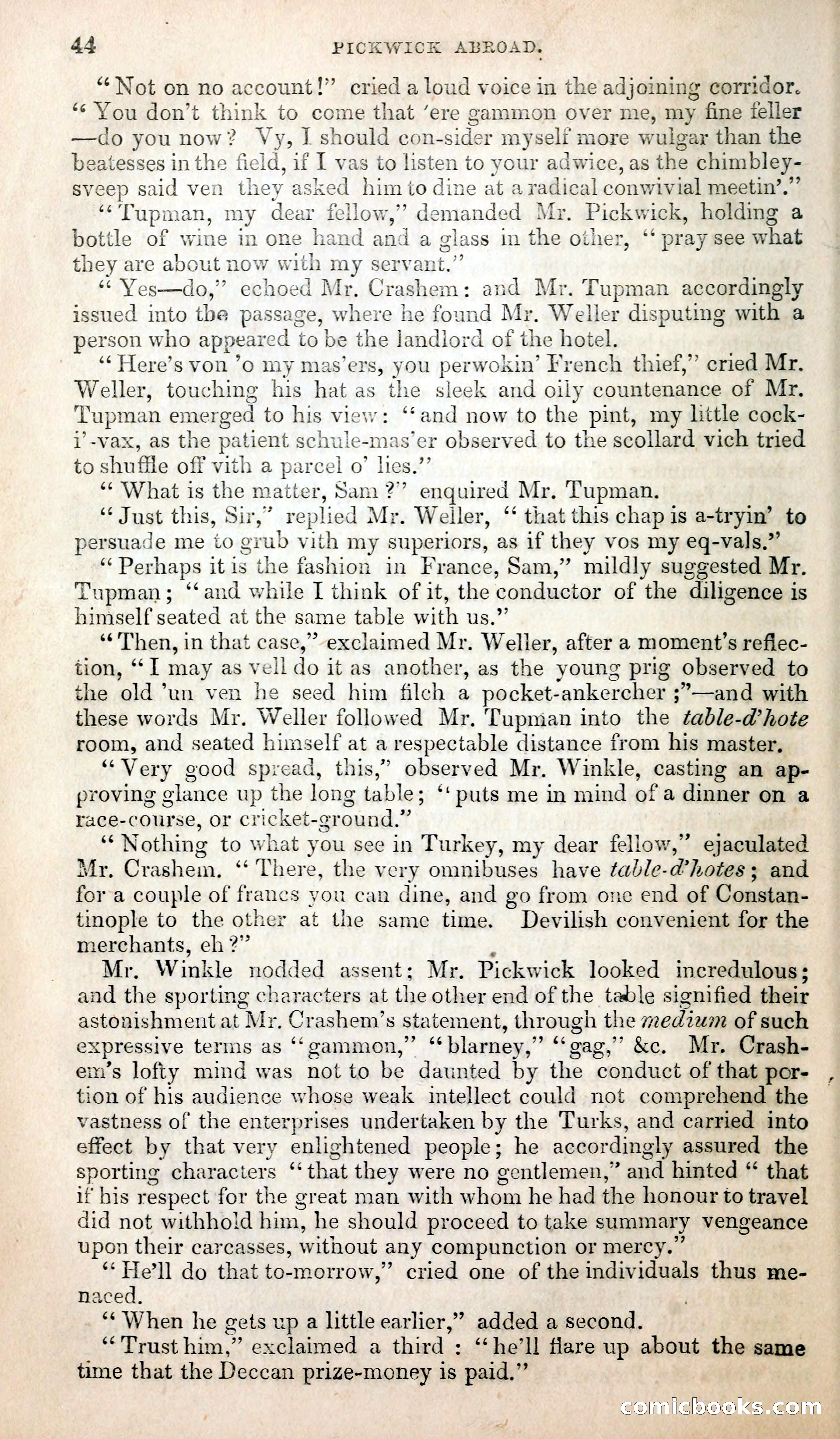 Pickwick Abroad; or, The Tour in France — page 57 of 399