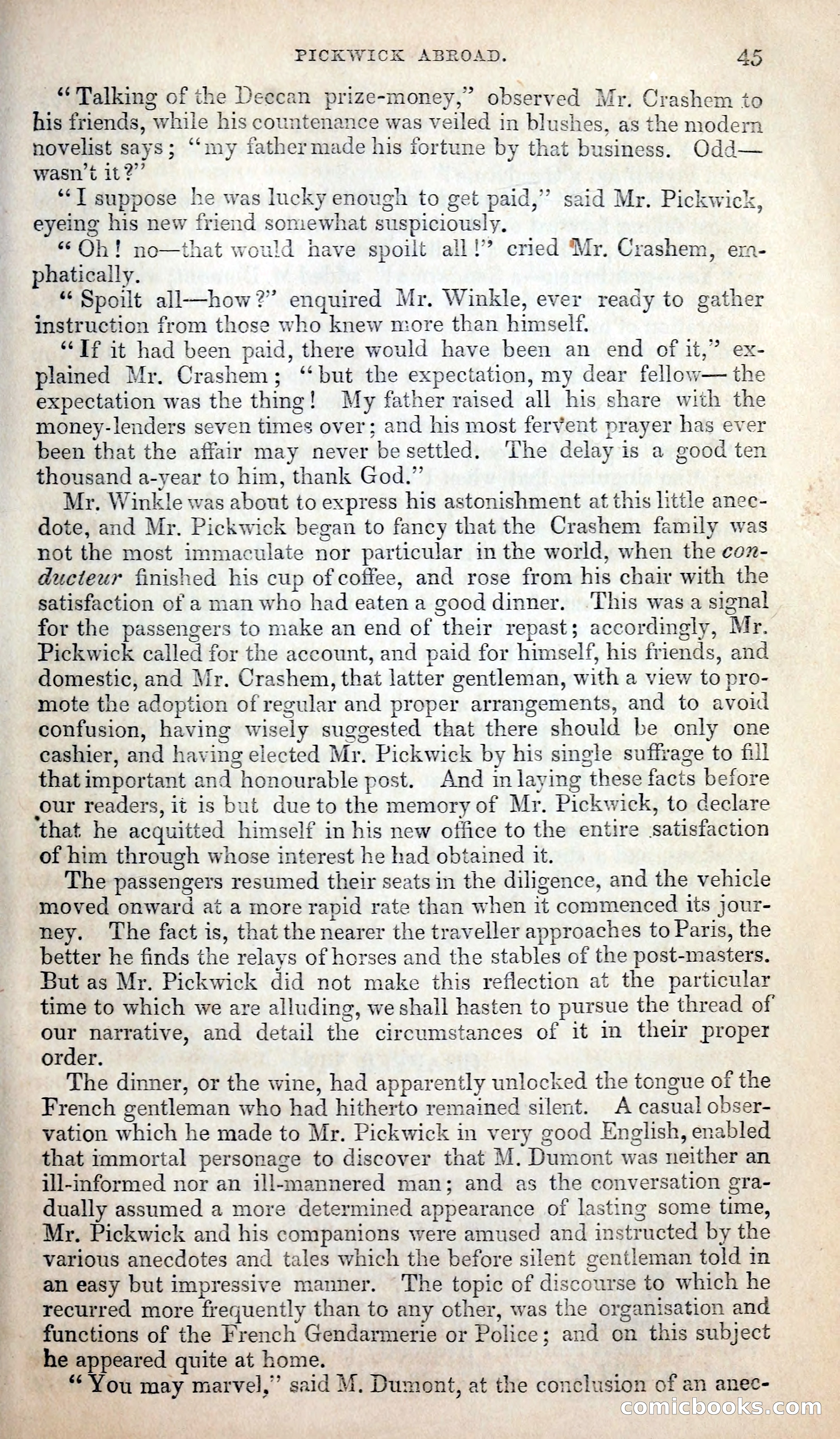 Pickwick Abroad; or, The Tour in France — page 58 of 399