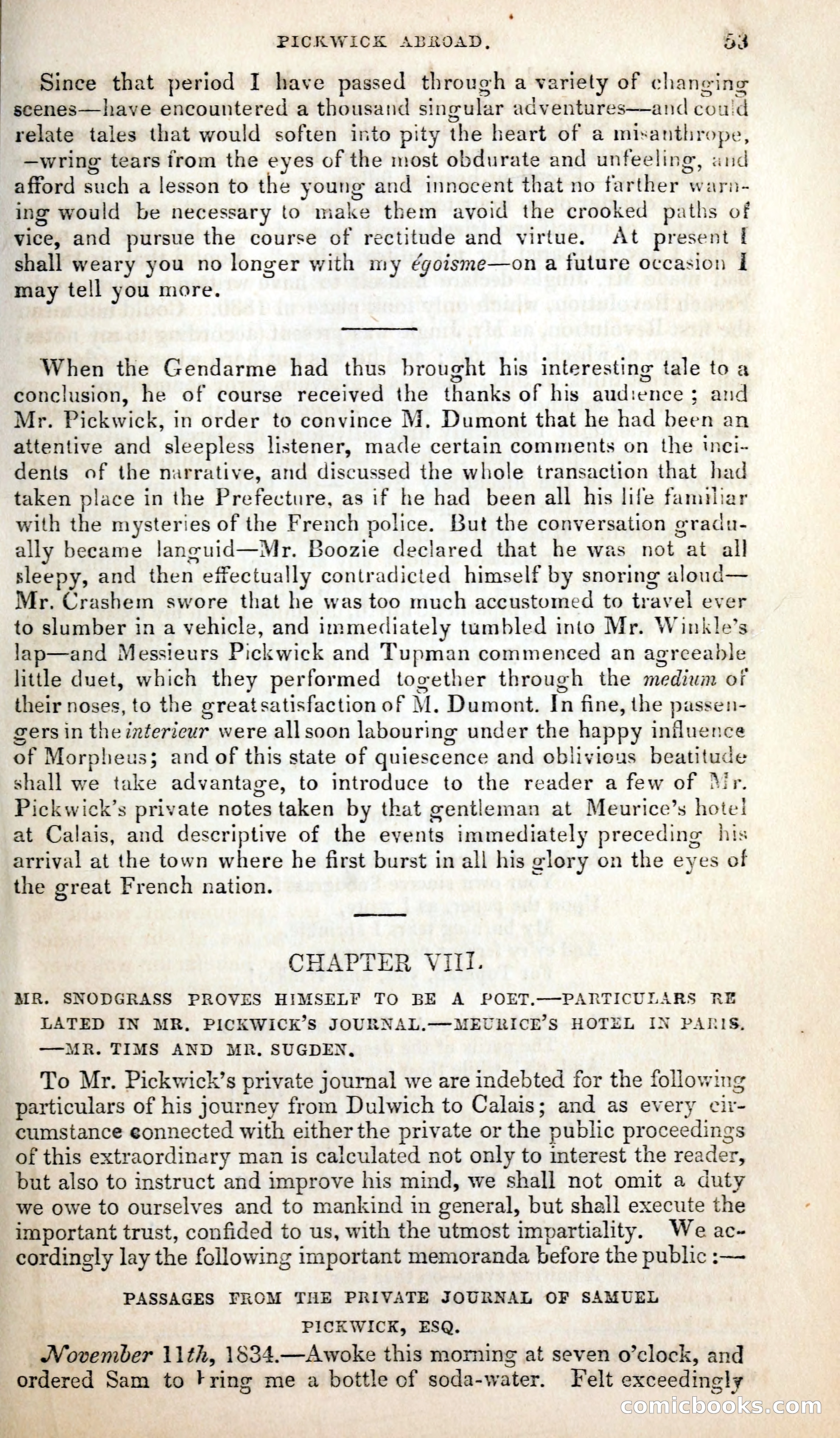 Pickwick Abroad; or, The Tour in France — page 66 of 399