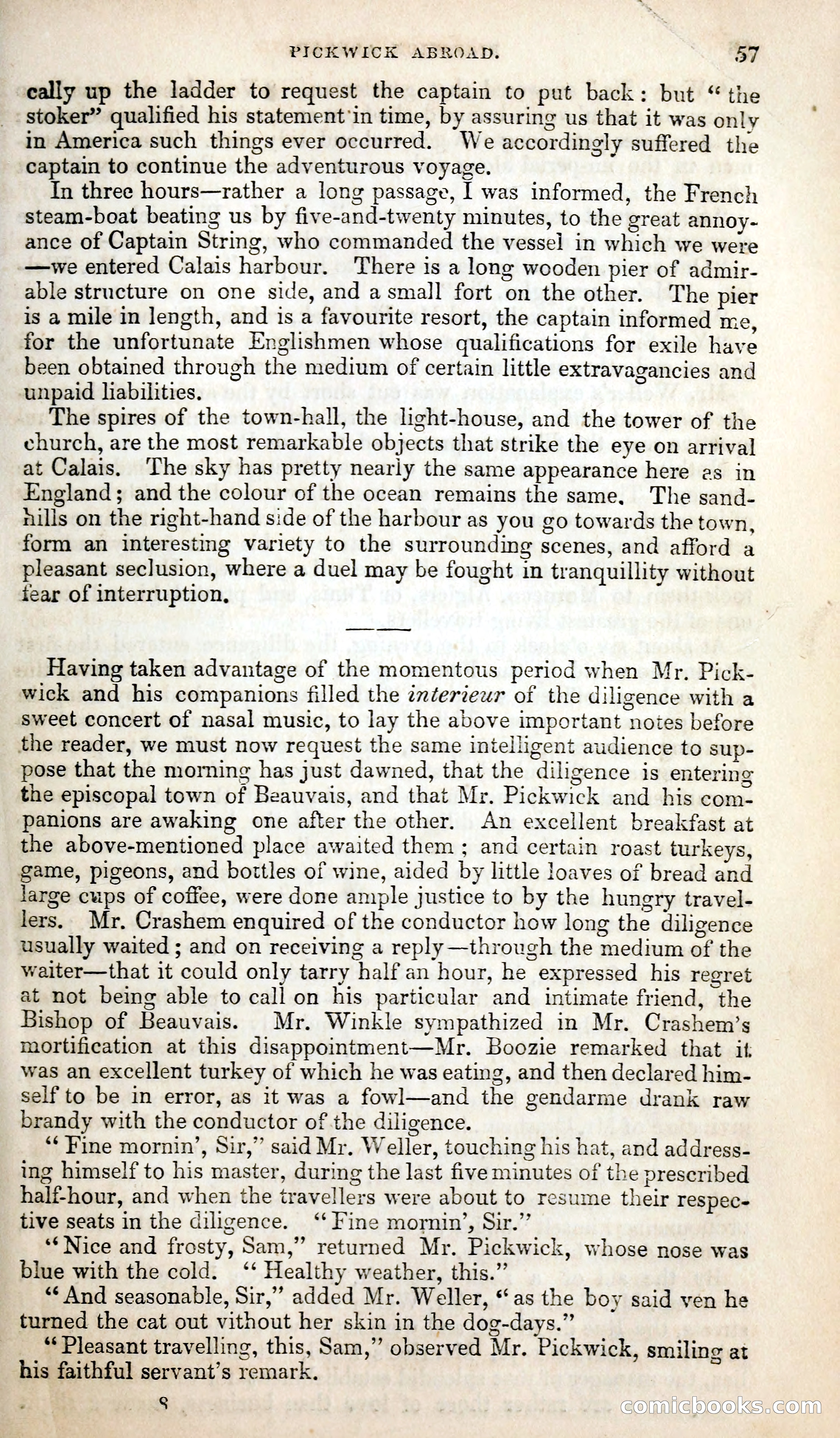 Pickwick Abroad; or, The Tour in France — page 70 of 399