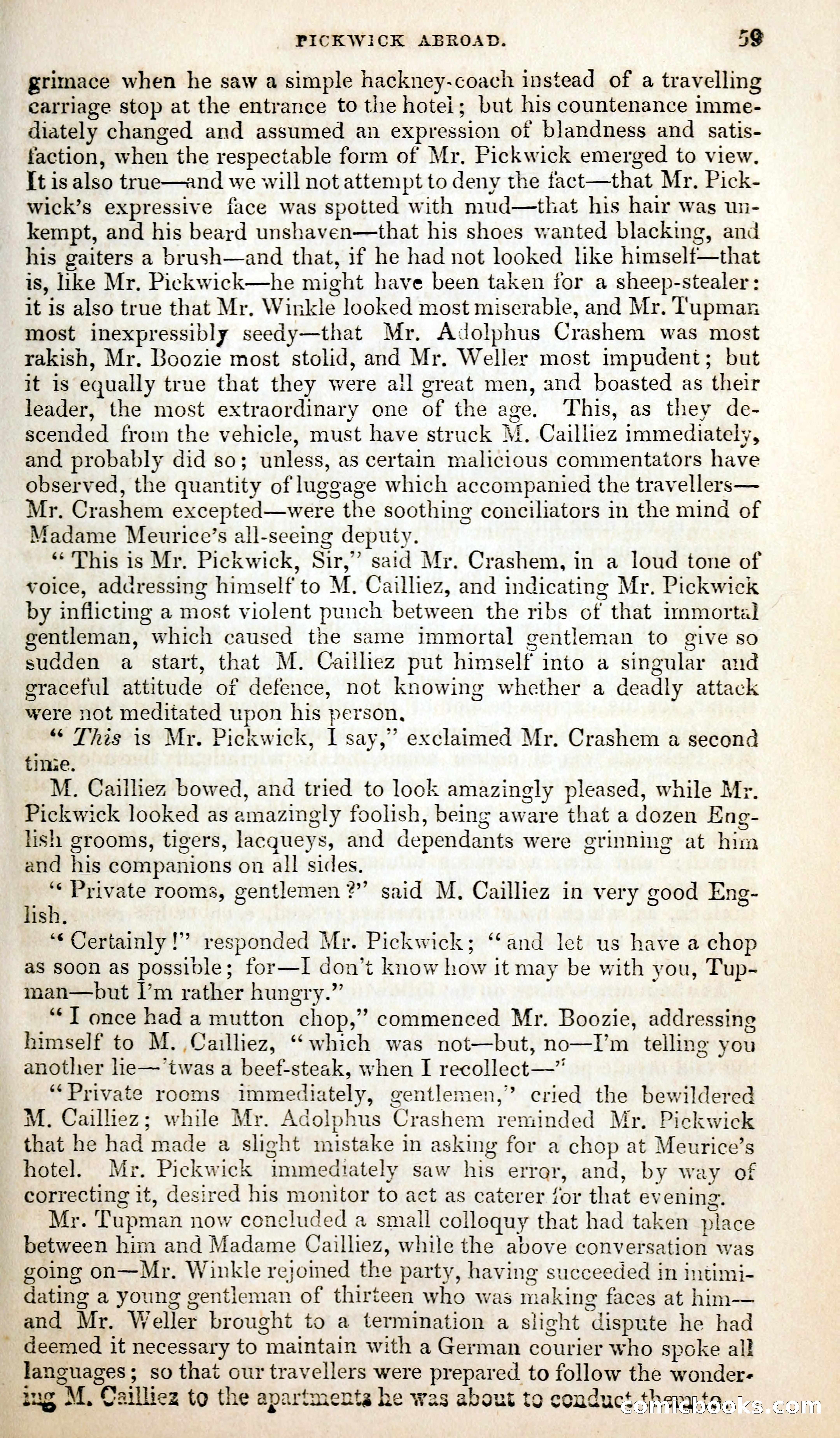 Pickwick Abroad; or, The Tour in France — page 72 of 399