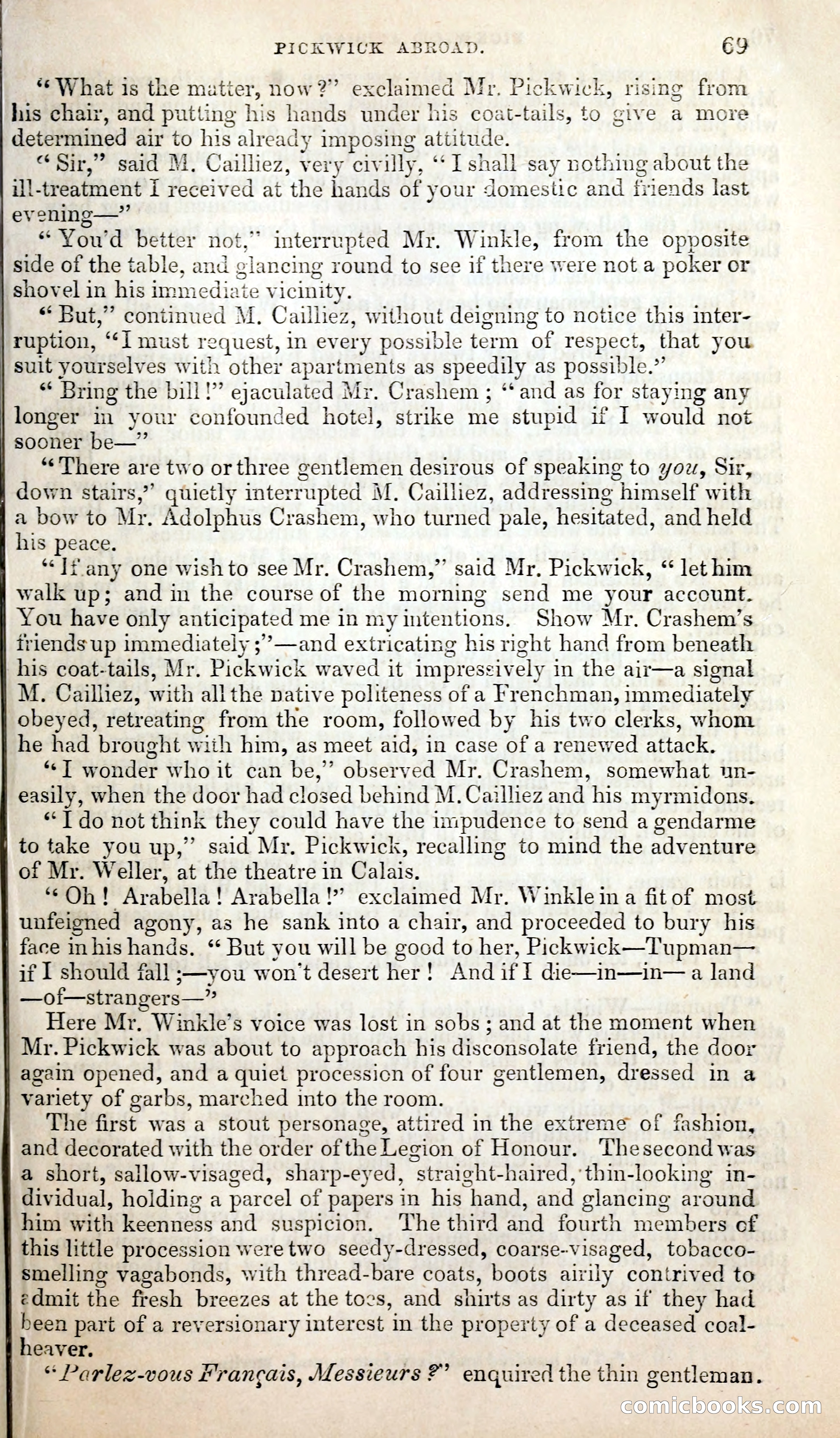 Pickwick Abroad; or, The Tour in France — page 82 of 399