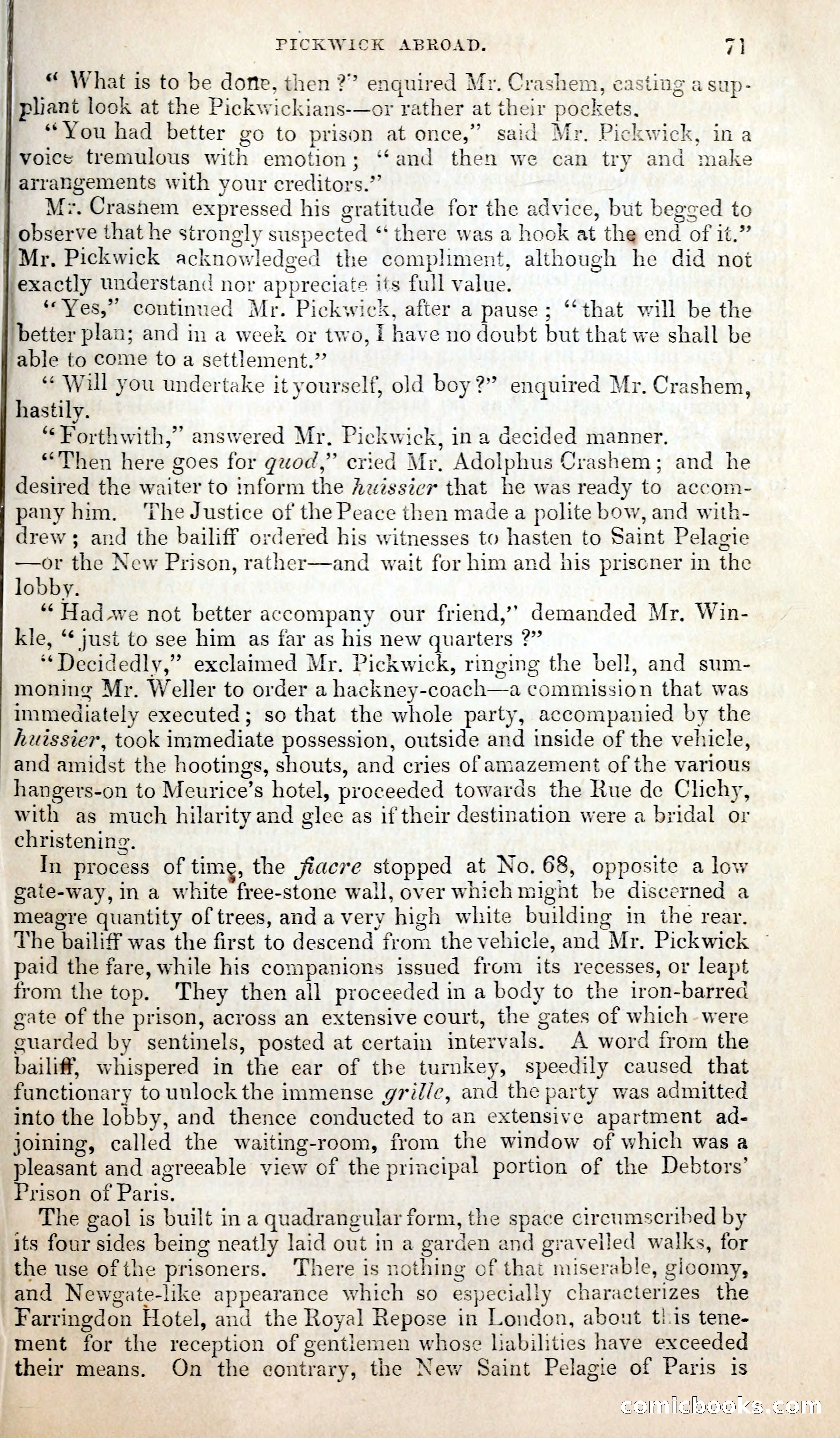 Pickwick Abroad; or, The Tour in France — page 84 of 399