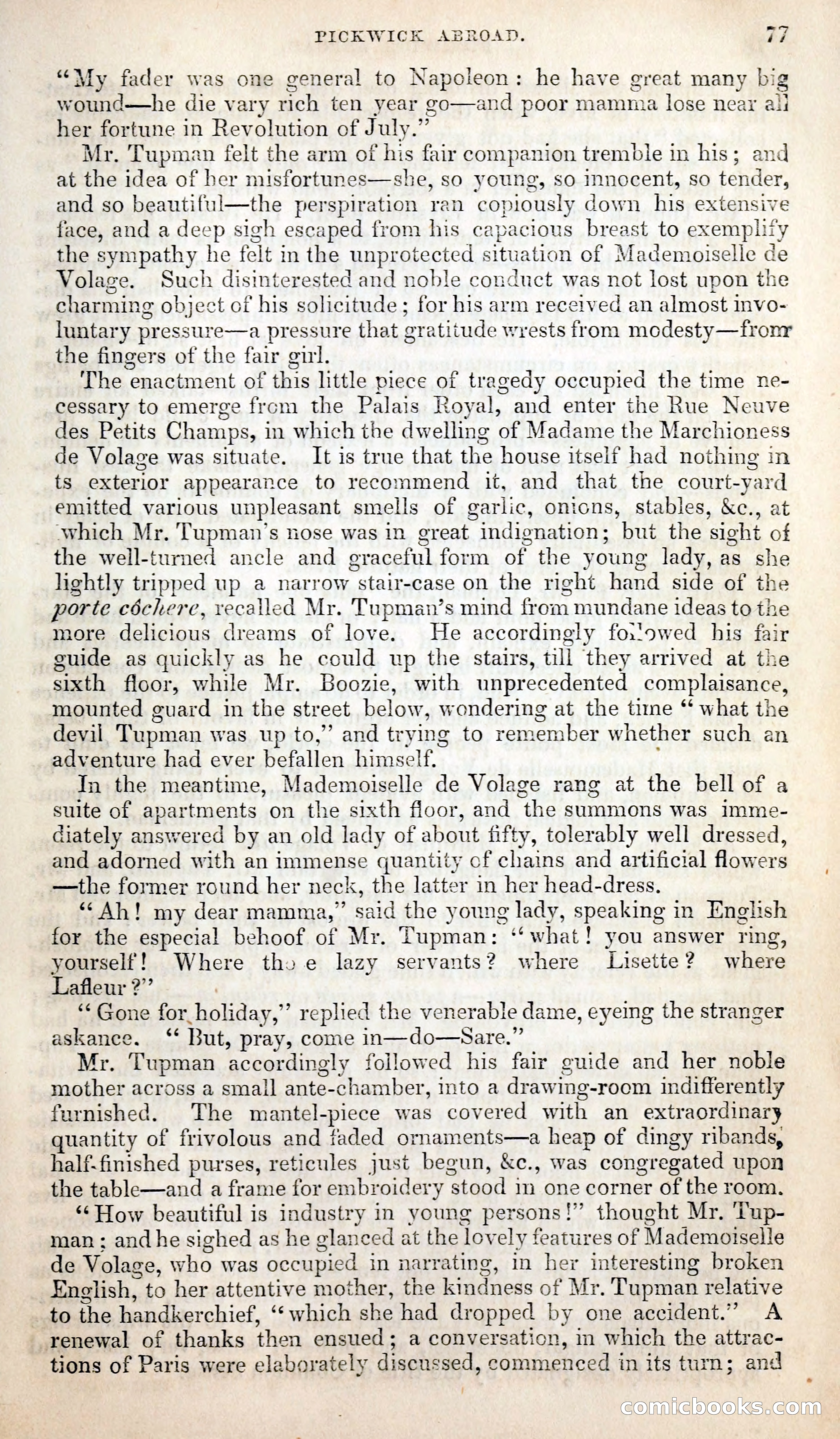 Pickwick Abroad; or, The Tour in France — page 90 of 399
