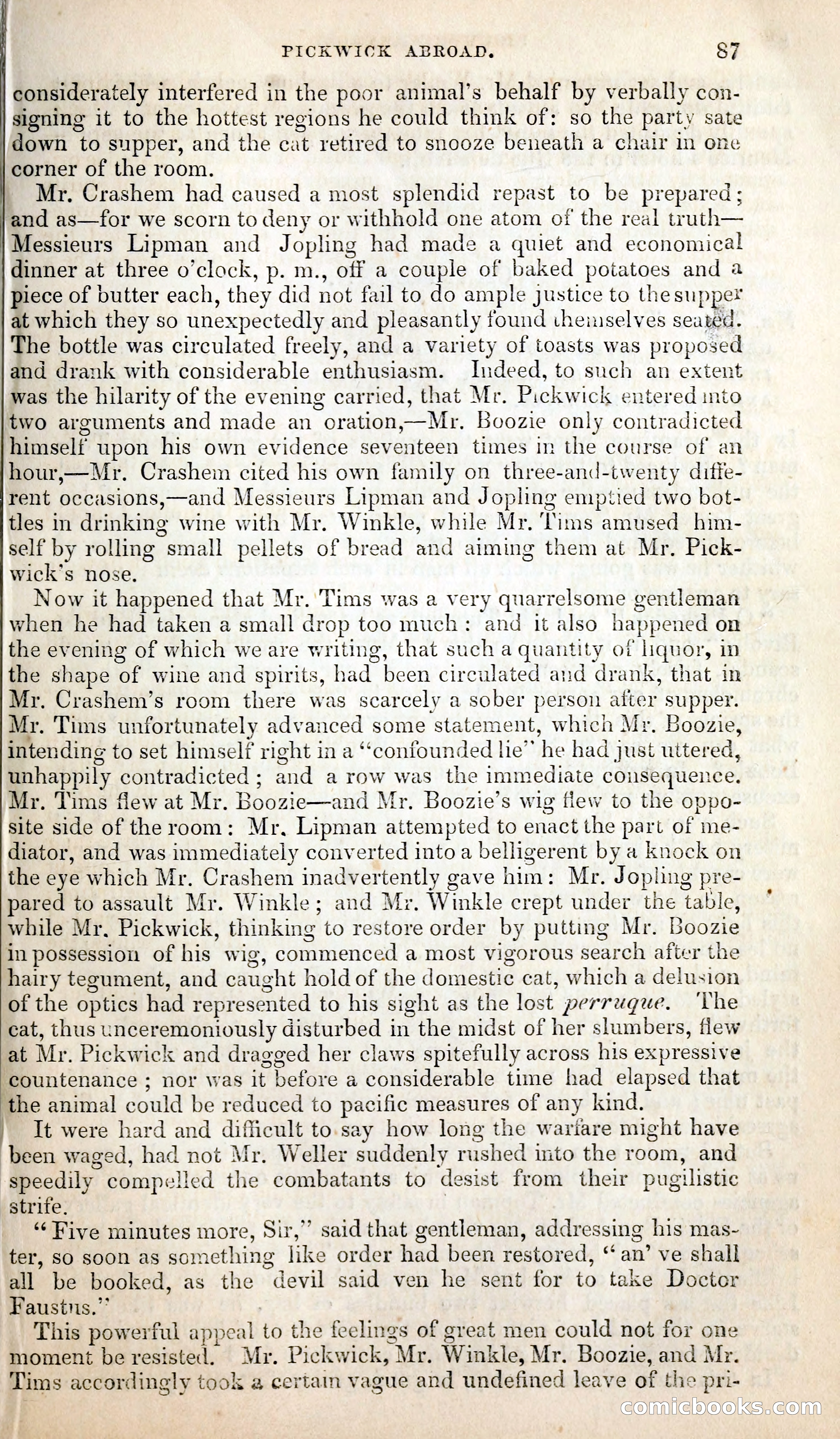 Pickwick Abroad; or, The Tour in France — page 100 of 399