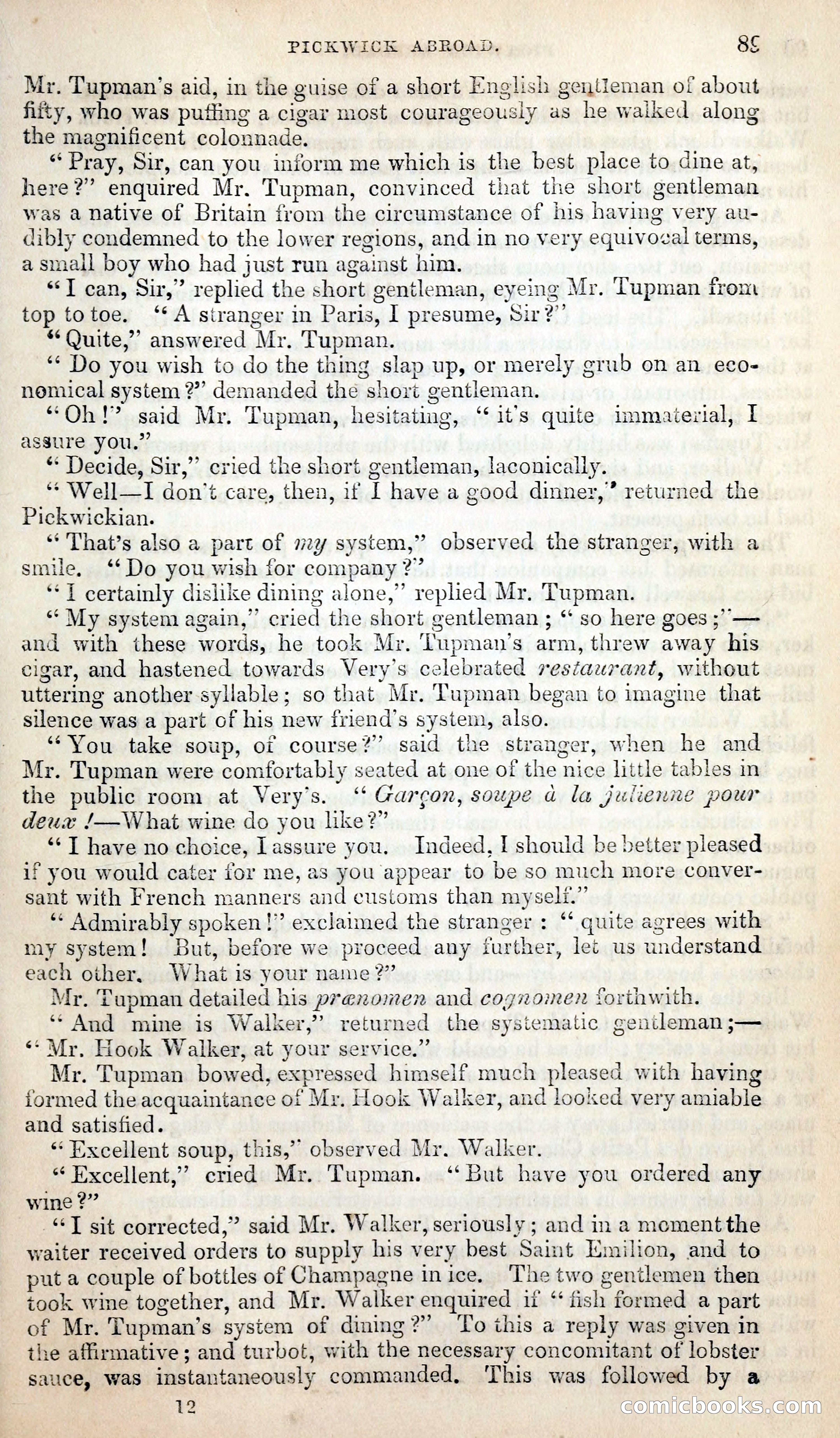 Pickwick Abroad; or, The Tour in France — page 102 of 399