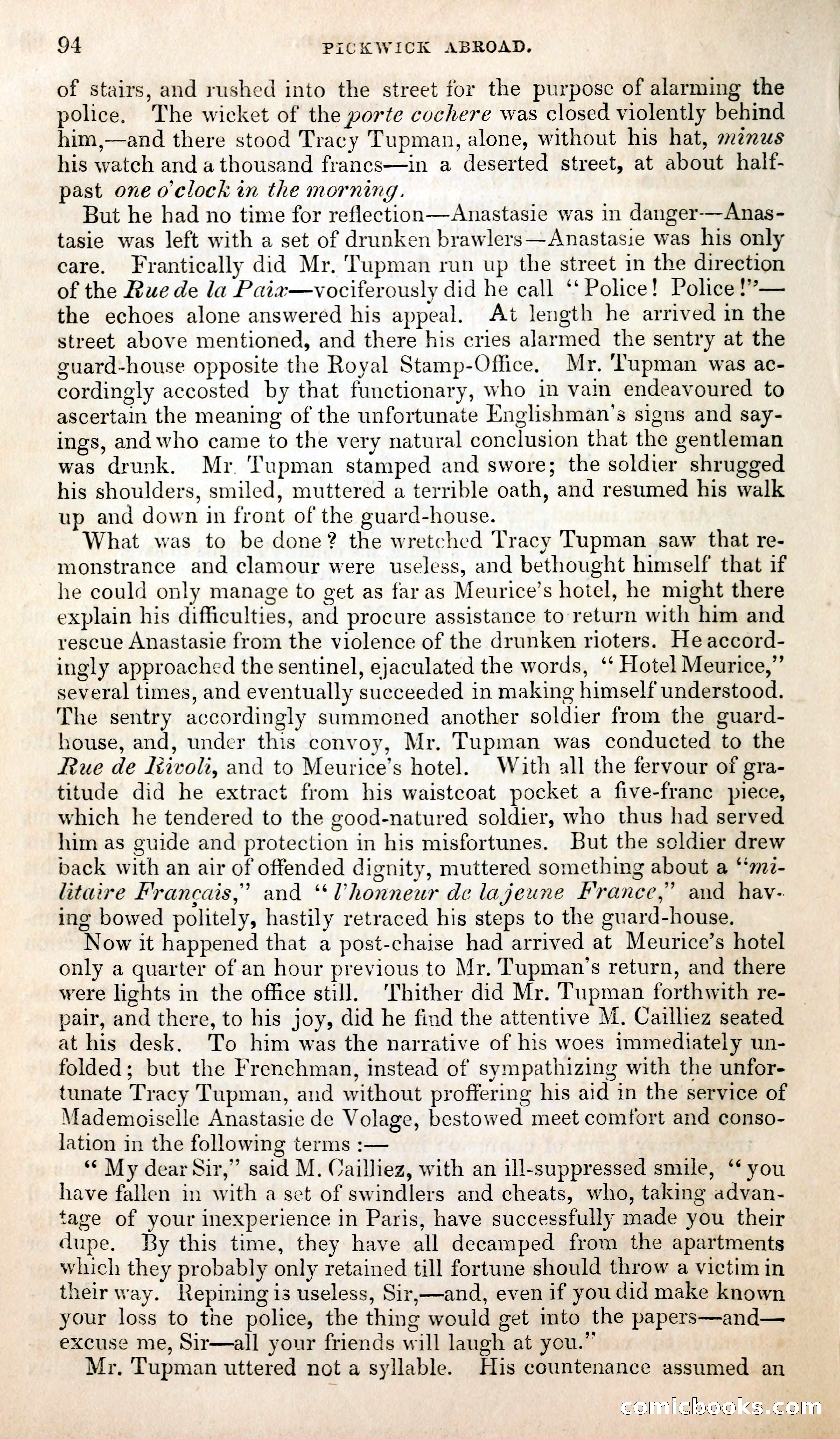 Pickwick Abroad; or, The Tour in France — page 107 of 399