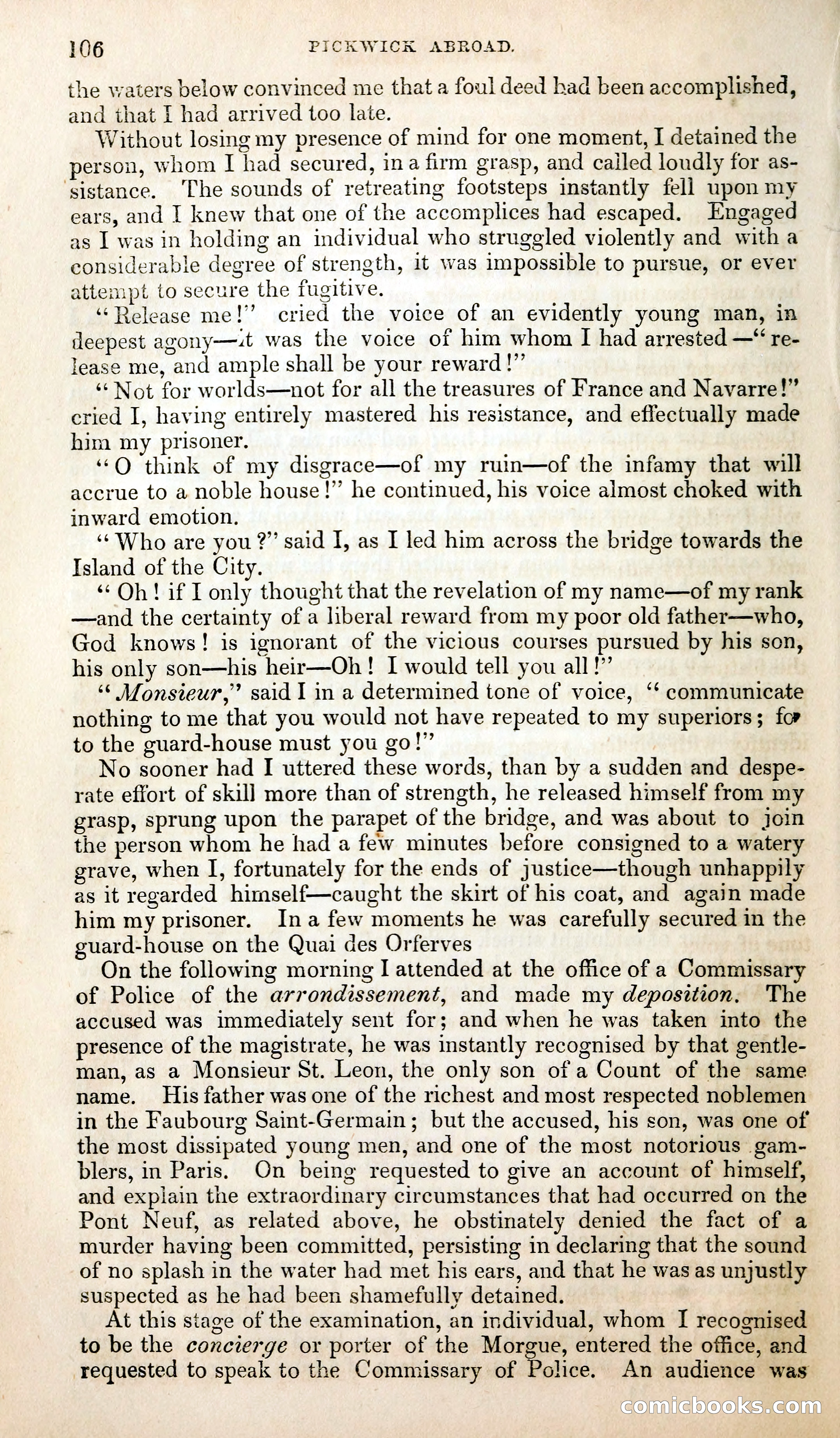 Pickwick Abroad; or, The Tour in France — page 119 of 399