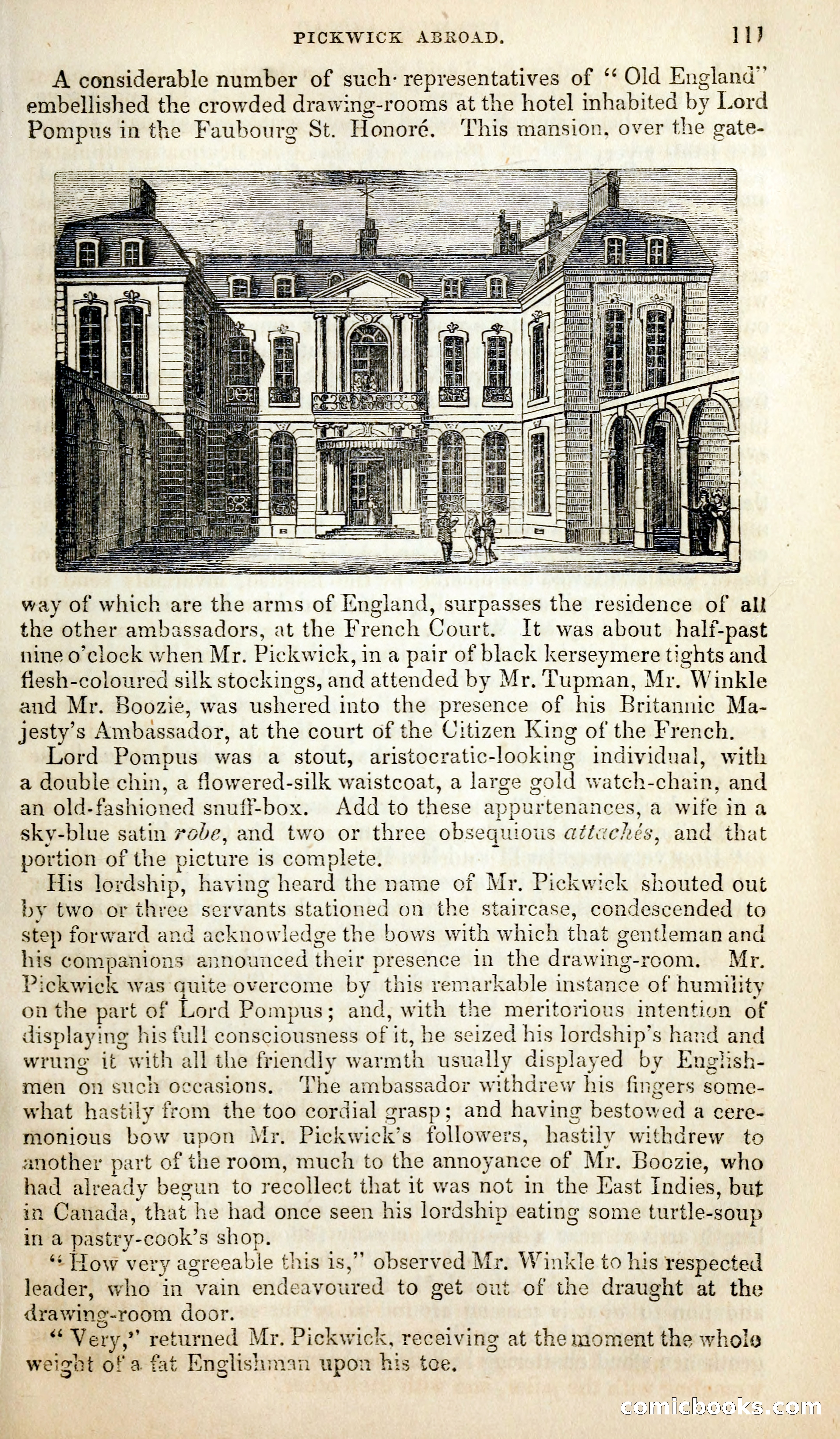Pickwick Abroad; or, The Tour in France — page 124 of 399