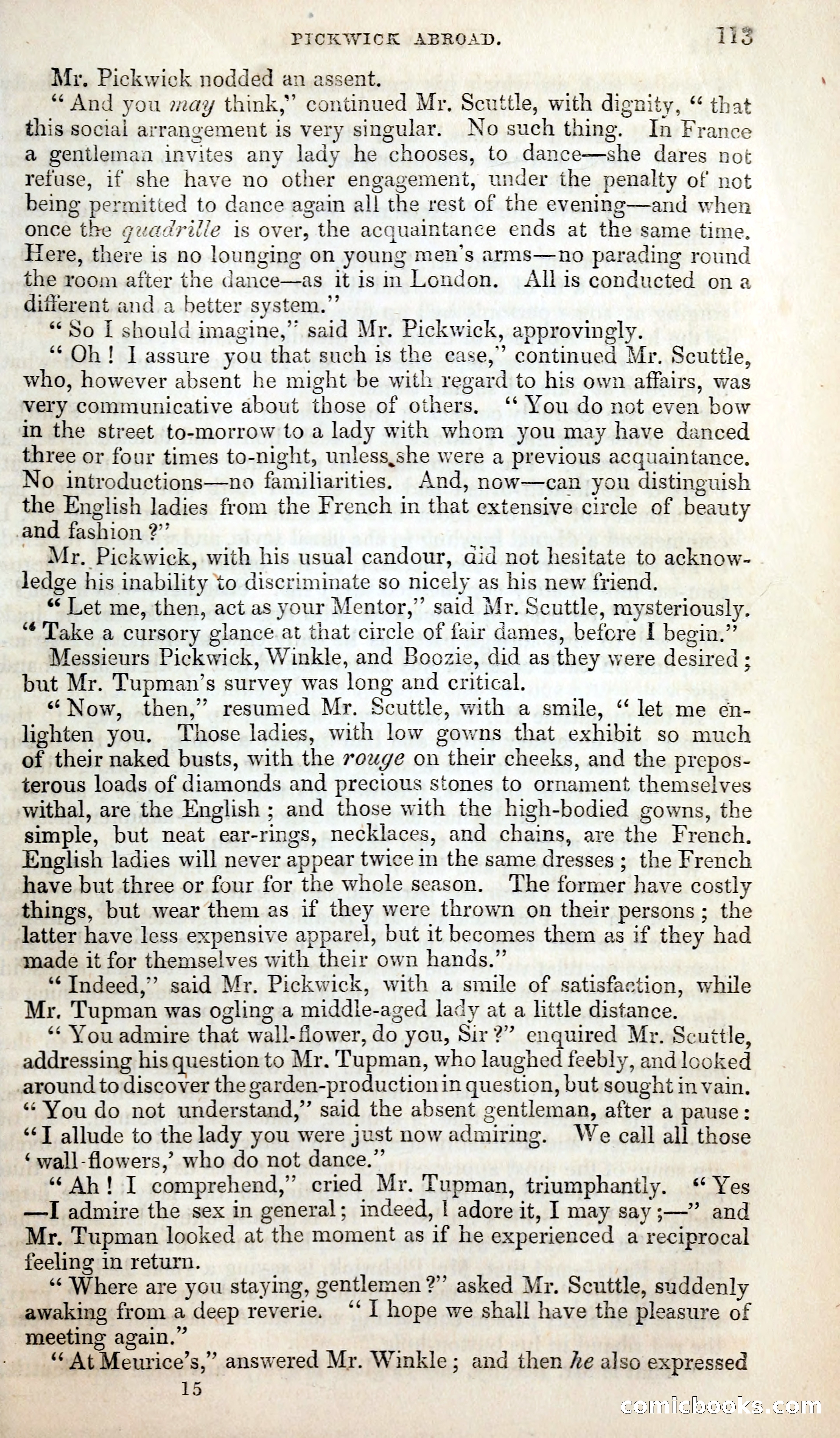 Pickwick Abroad; or, The Tour in France — page 126 of 399
