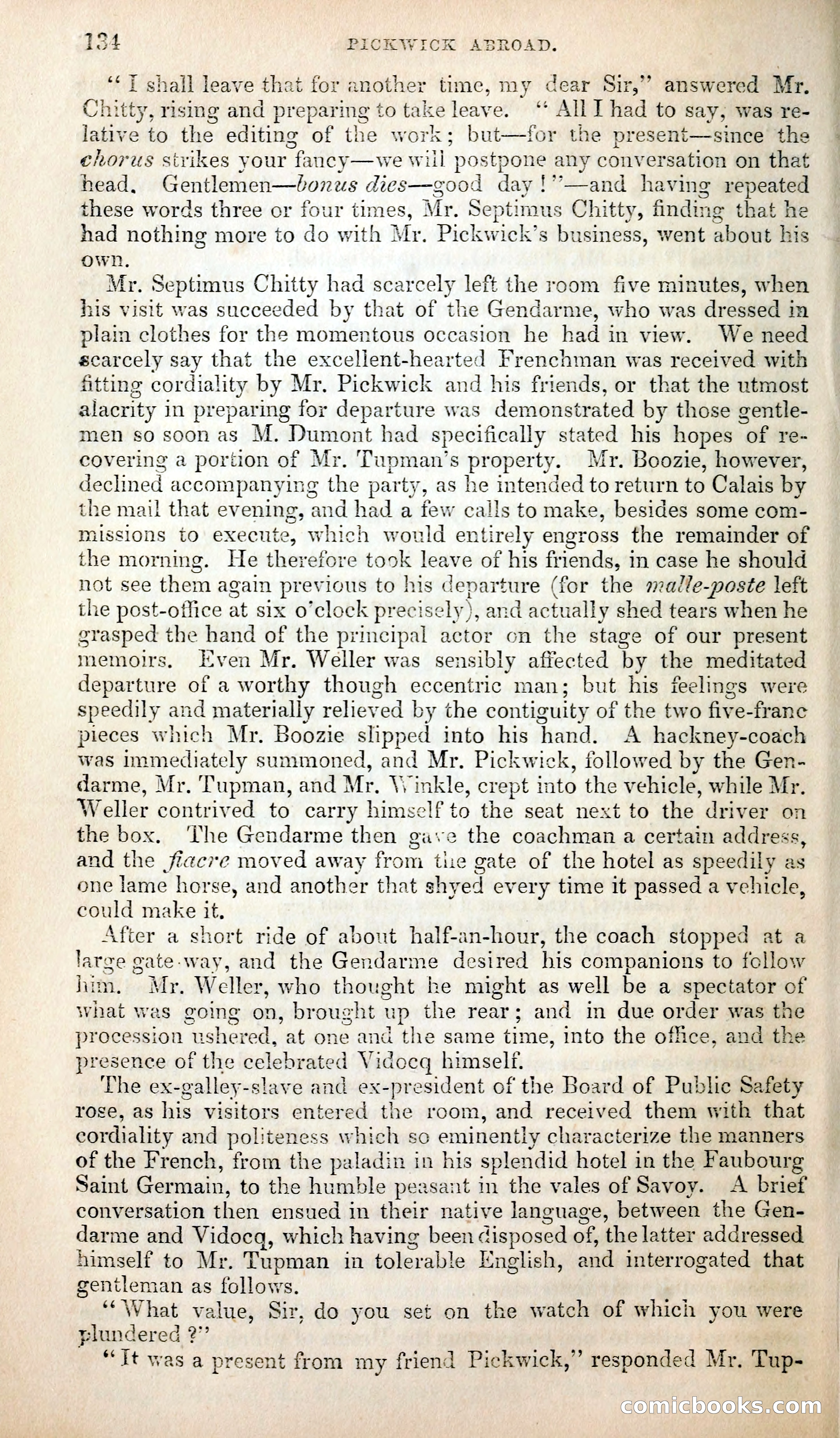 Pickwick Abroad; or, The Tour in France — page 147 of 399