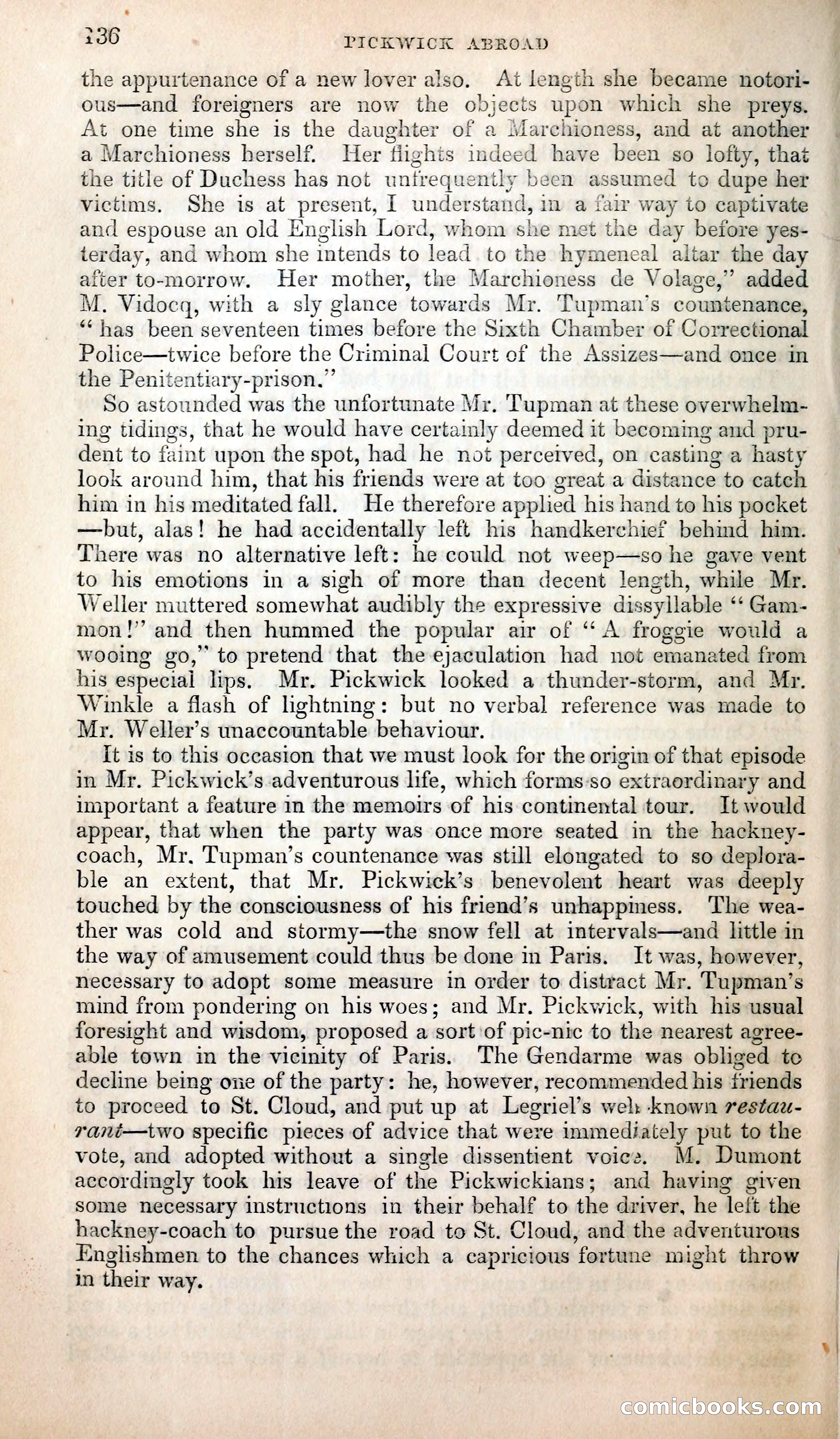 Pickwick Abroad; or, The Tour in France — page 149 of 399