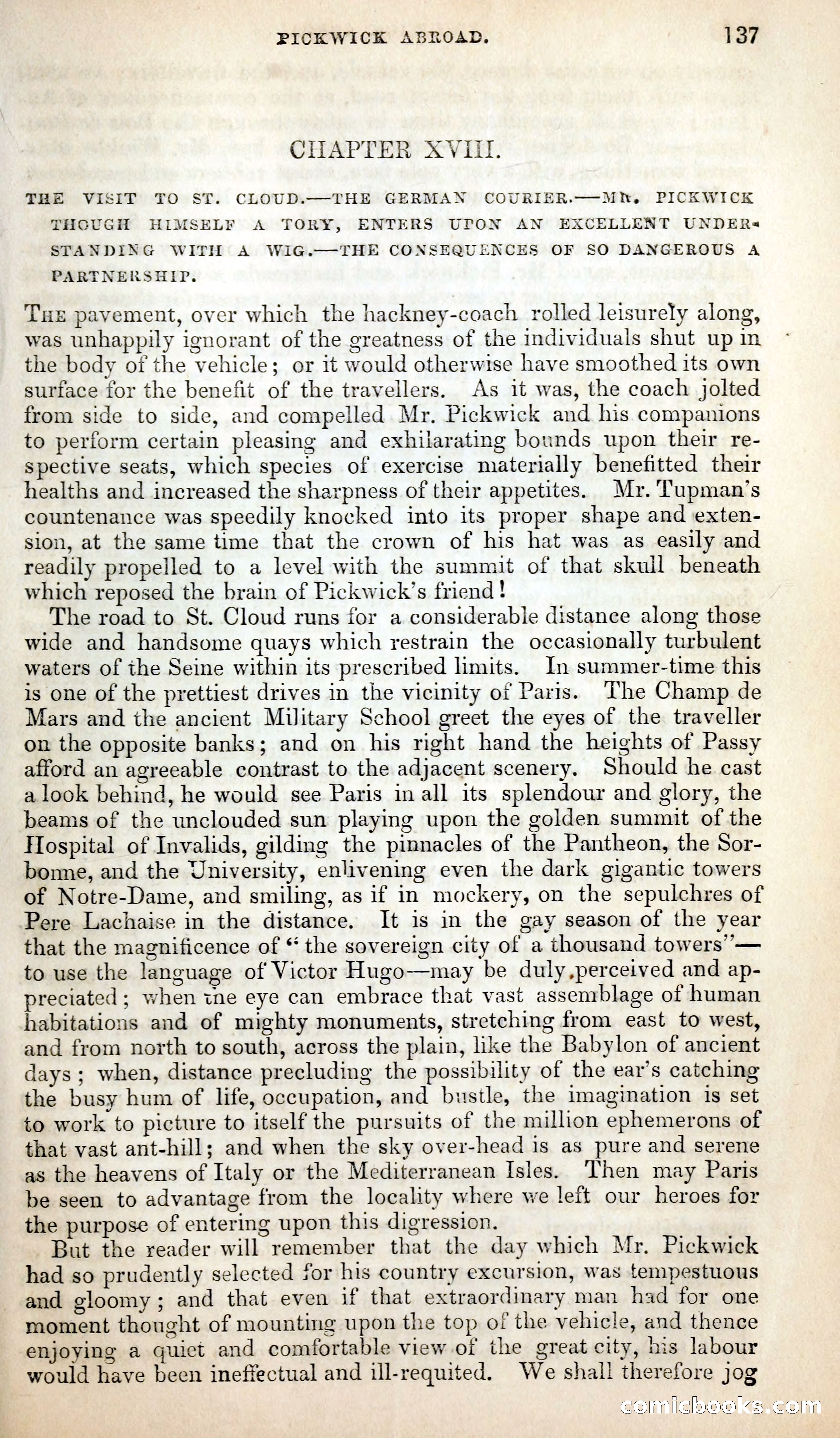 Pickwick Abroad; or, The Tour in France — page 150 of 399