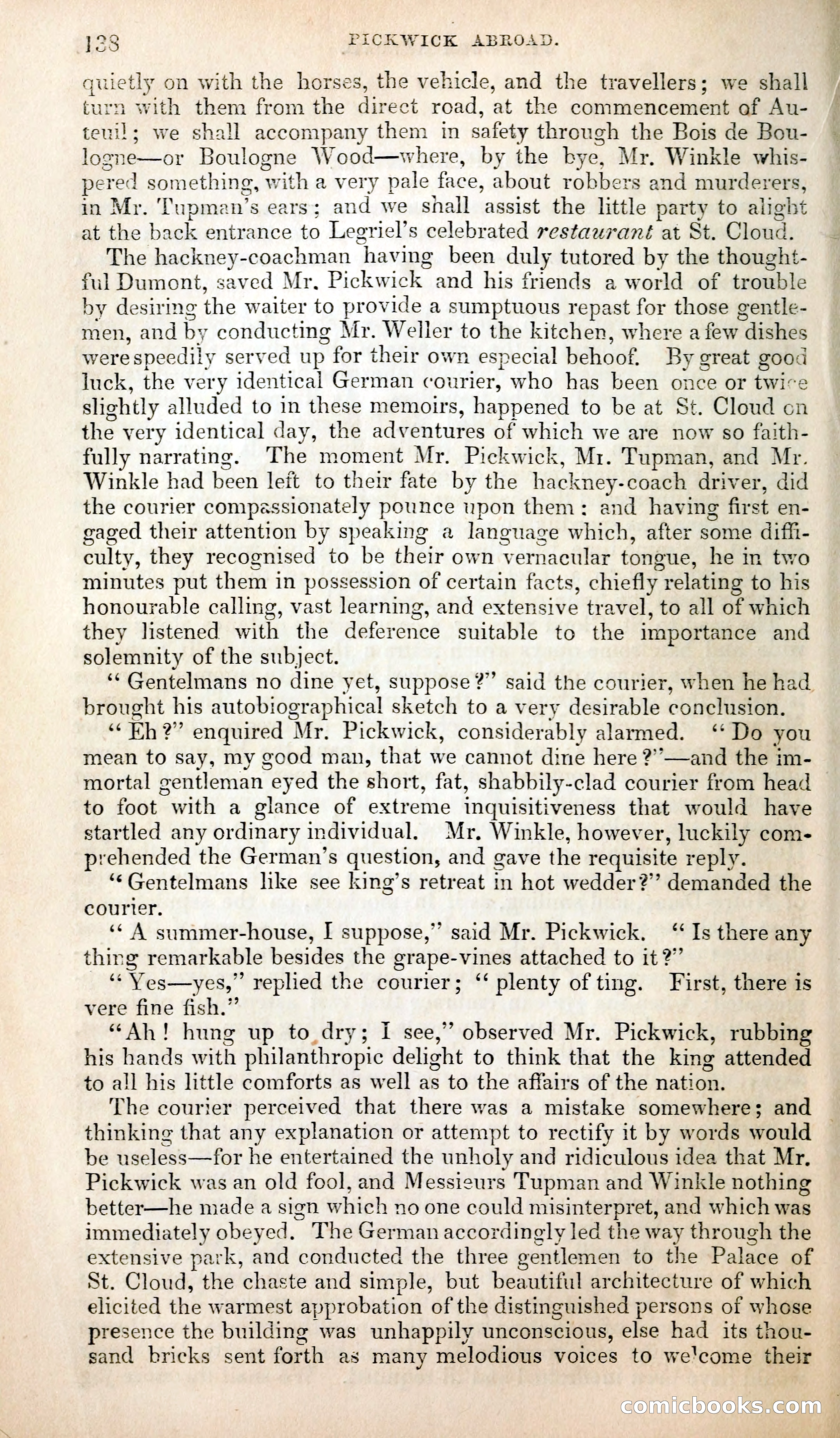 Pickwick Abroad; or, The Tour in France — page 151 of 399