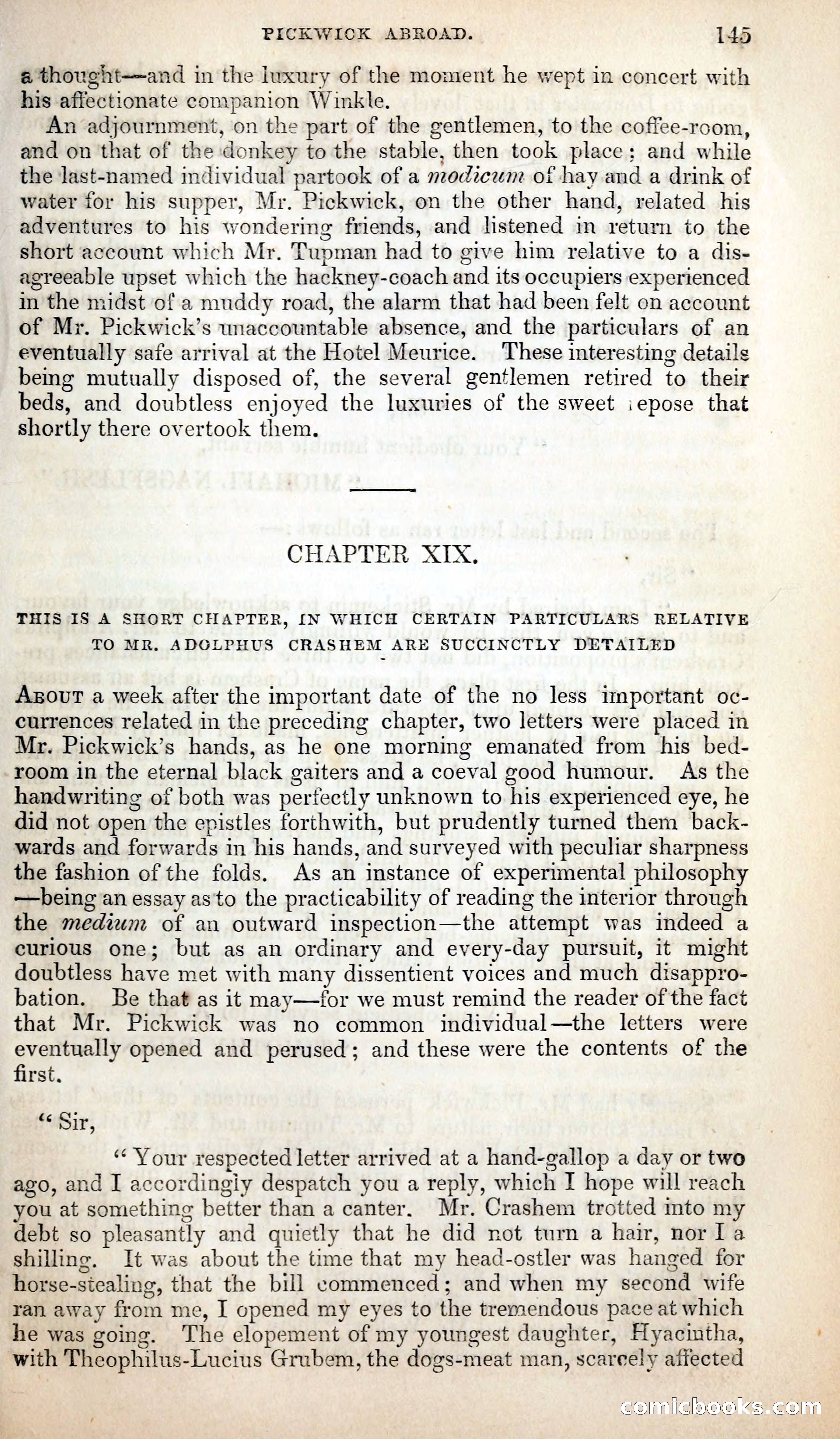 Pickwick Abroad; or, The Tour in France — page 158 of 399