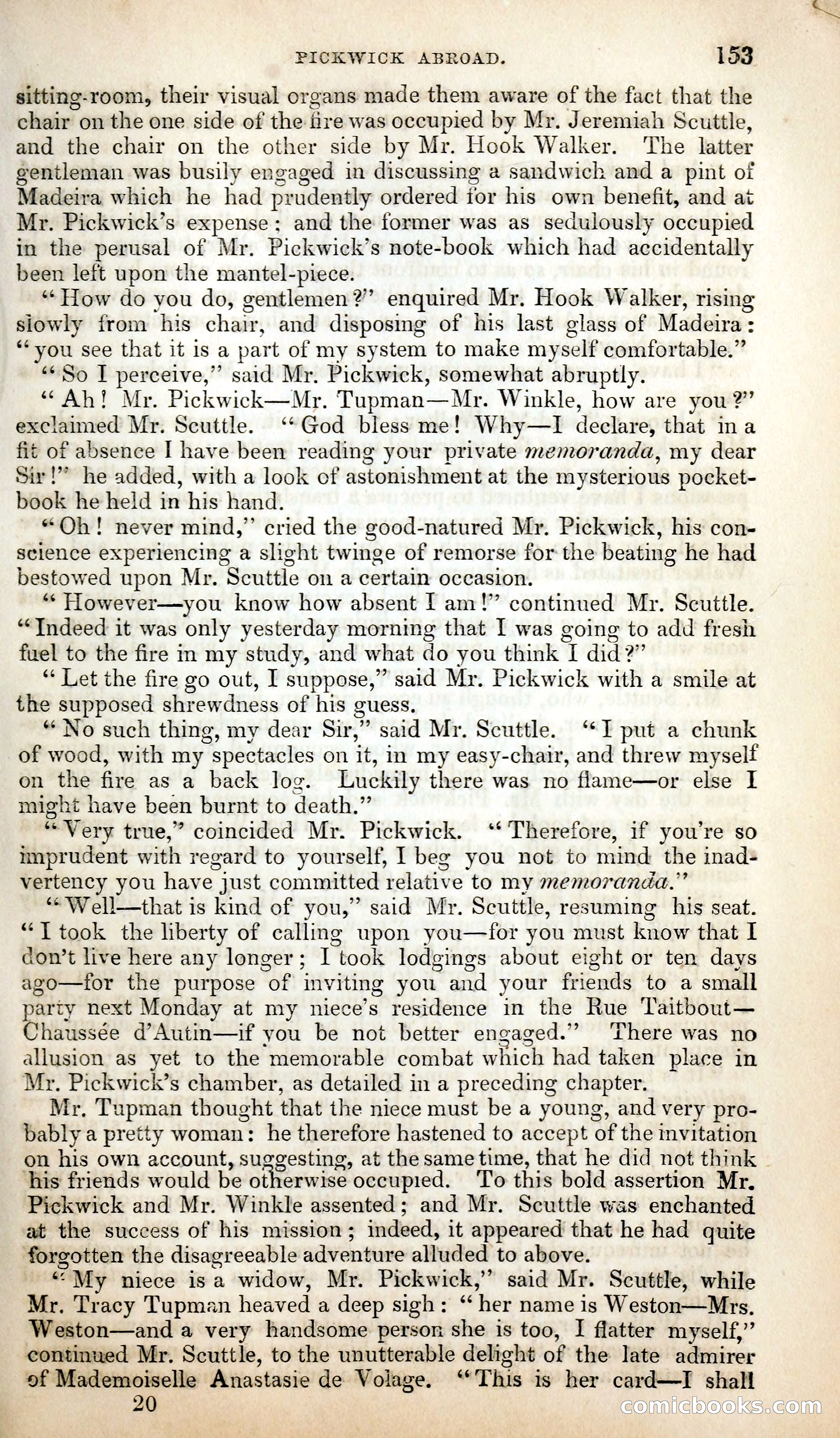 Pickwick Abroad; or, The Tour in France — page 166 of 399