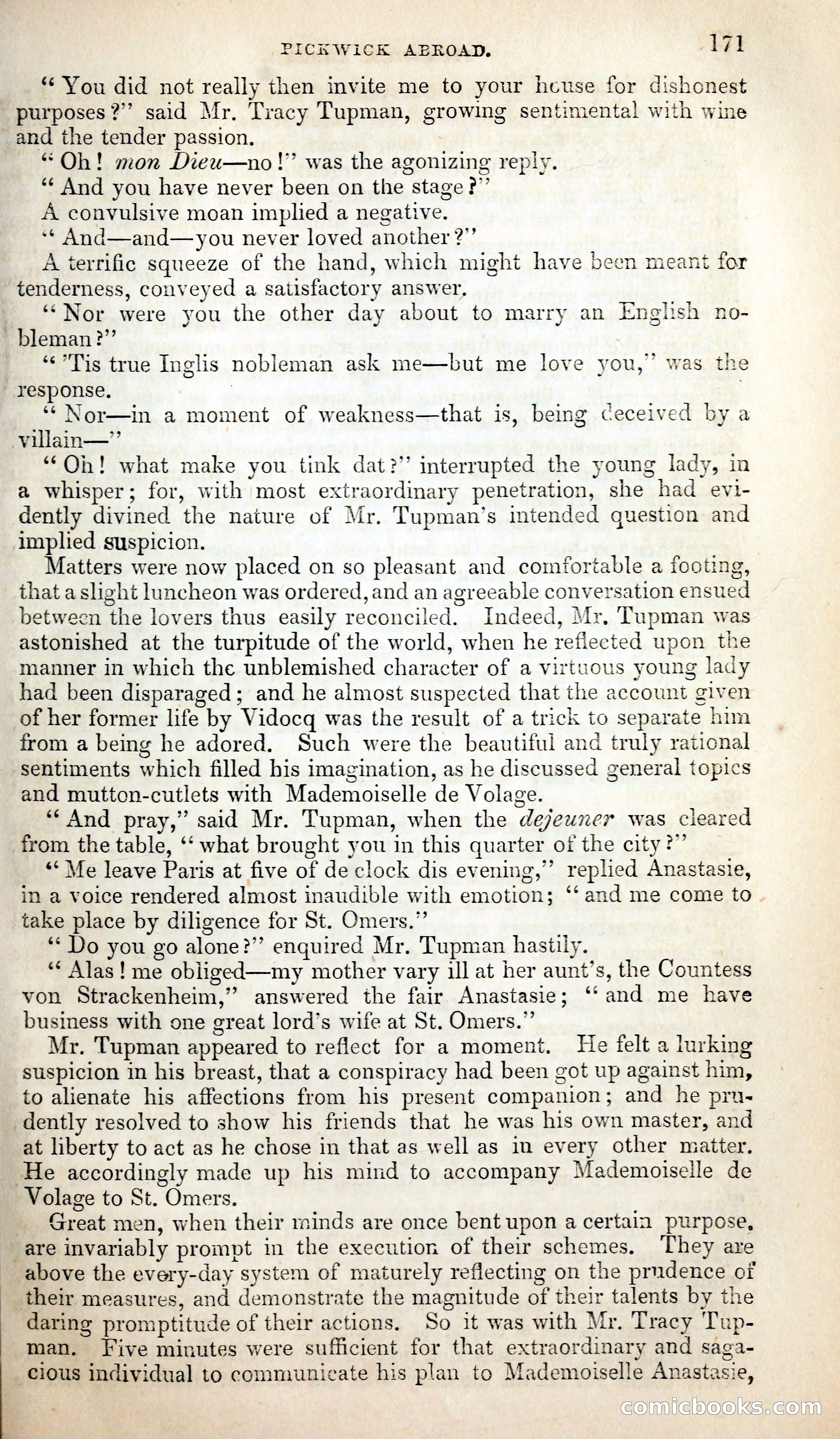 Pickwick Abroad; or, The Tour in France — page 184 of 399