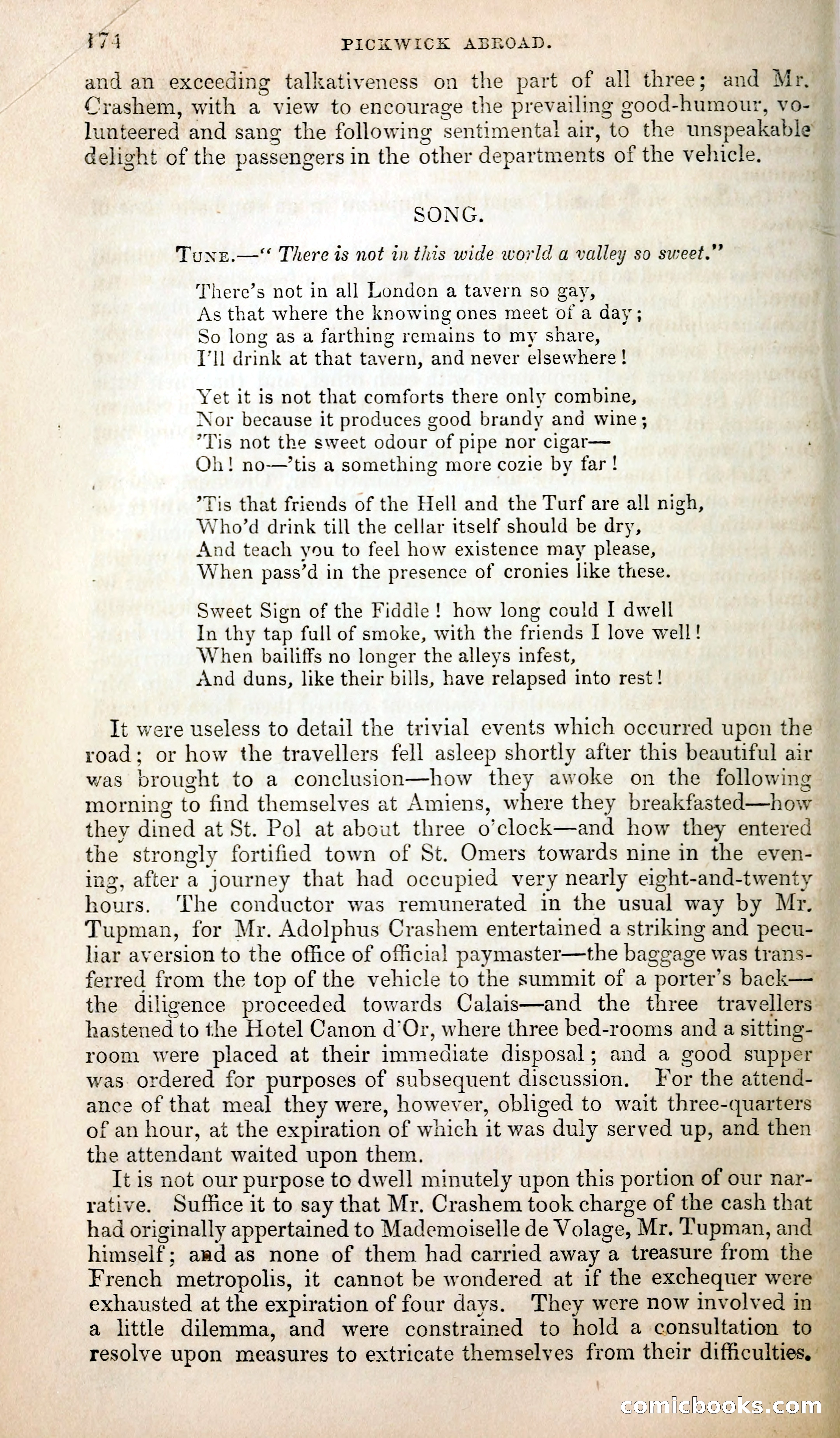 Pickwick Abroad; or, The Tour in France — page 187 of 399
