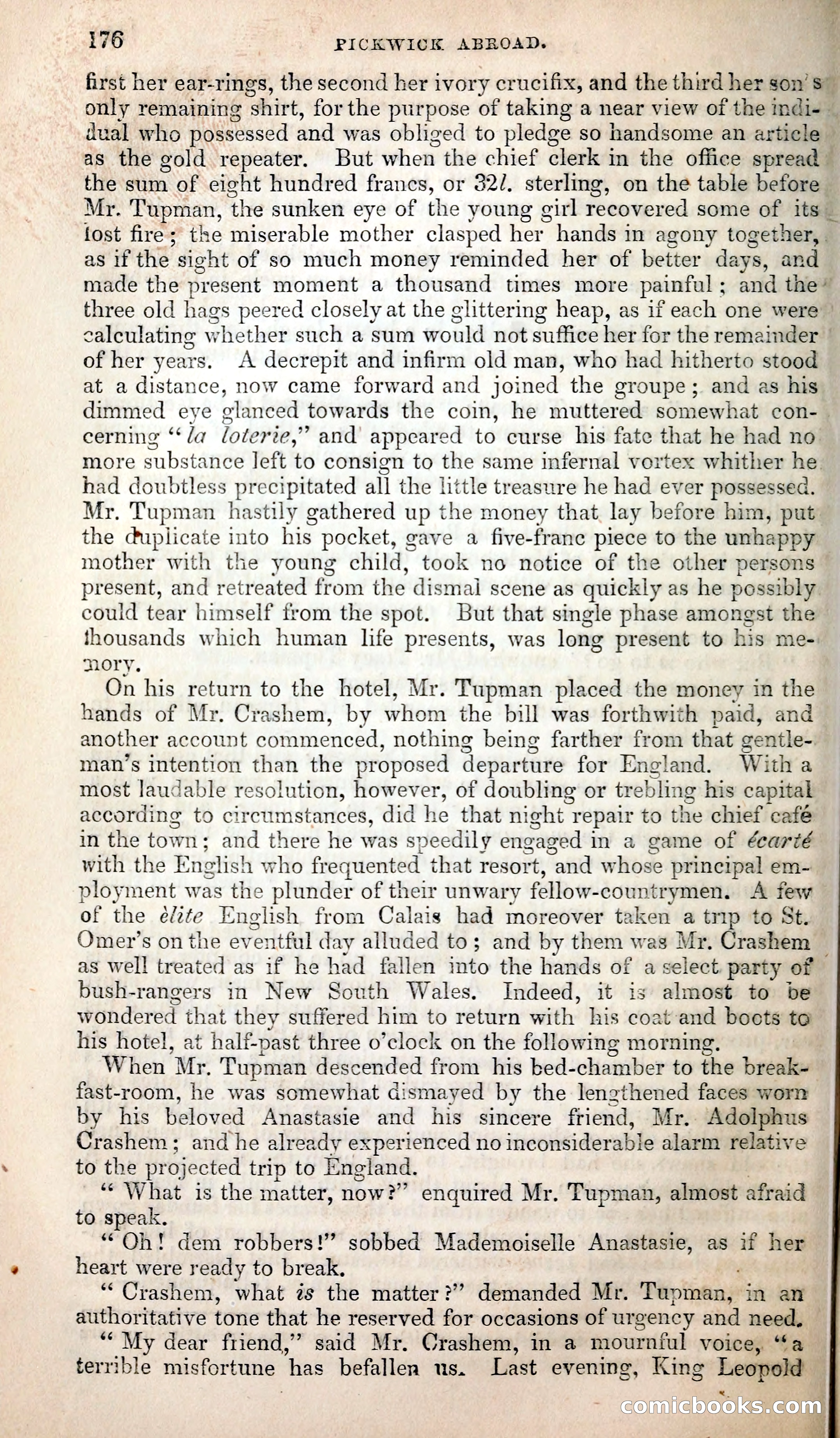 Pickwick Abroad; or, The Tour in France — page 189 of 399