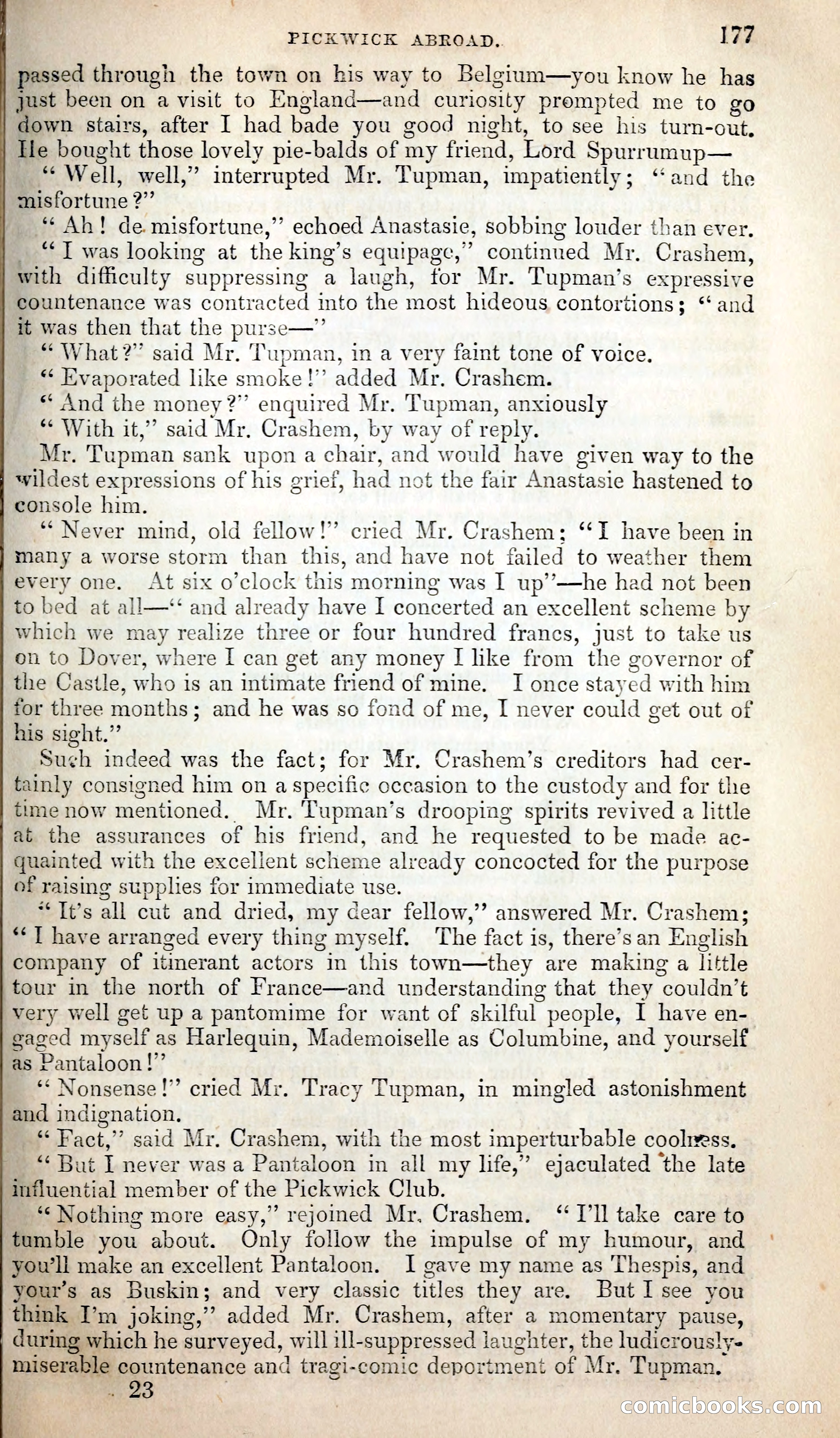 Pickwick Abroad; or, The Tour in France — page 190 of 399