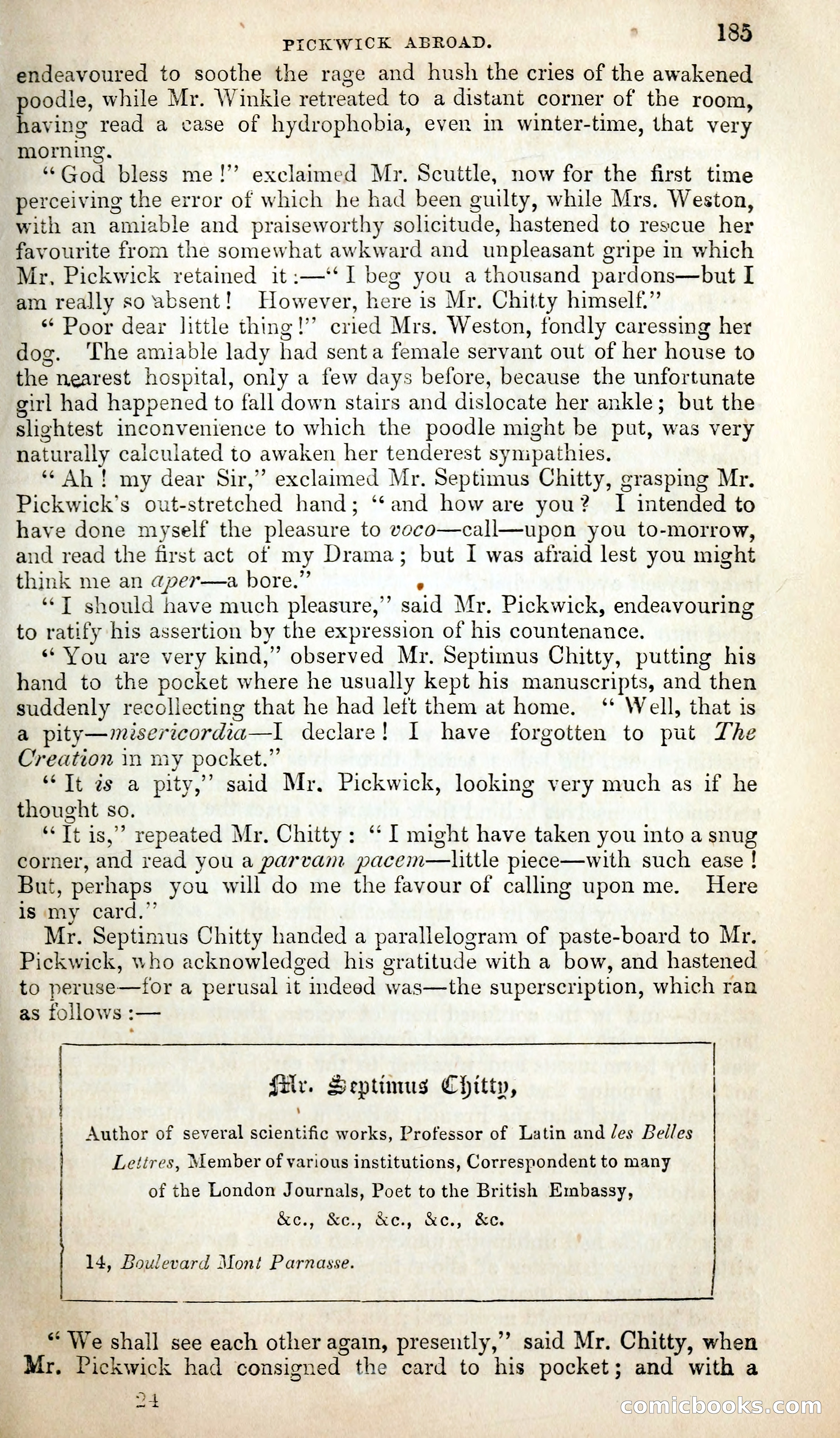Pickwick Abroad; or, The Tour in France — page 198 of 399