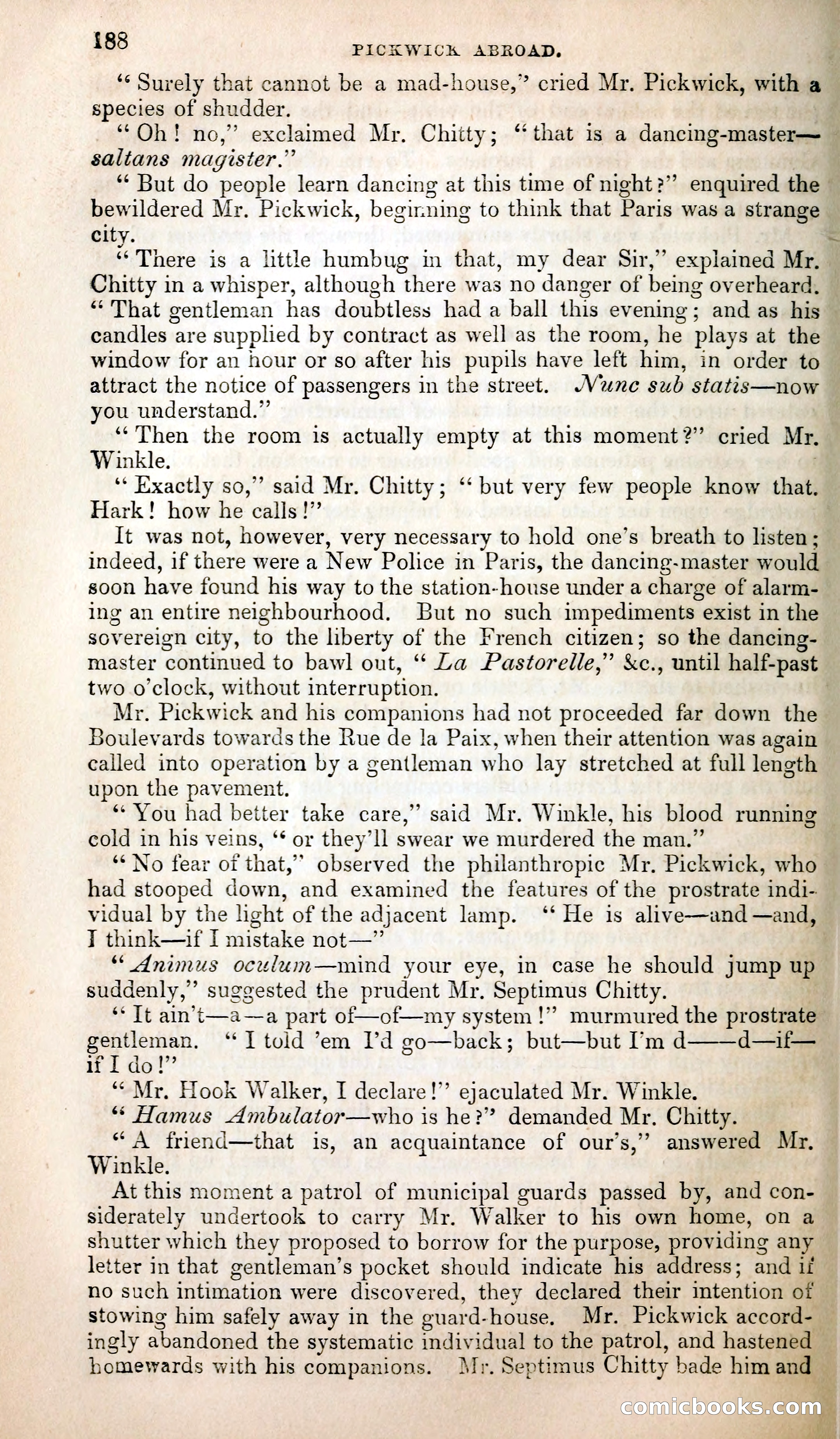 Pickwick Abroad; or, The Tour in France — page 201 of 399