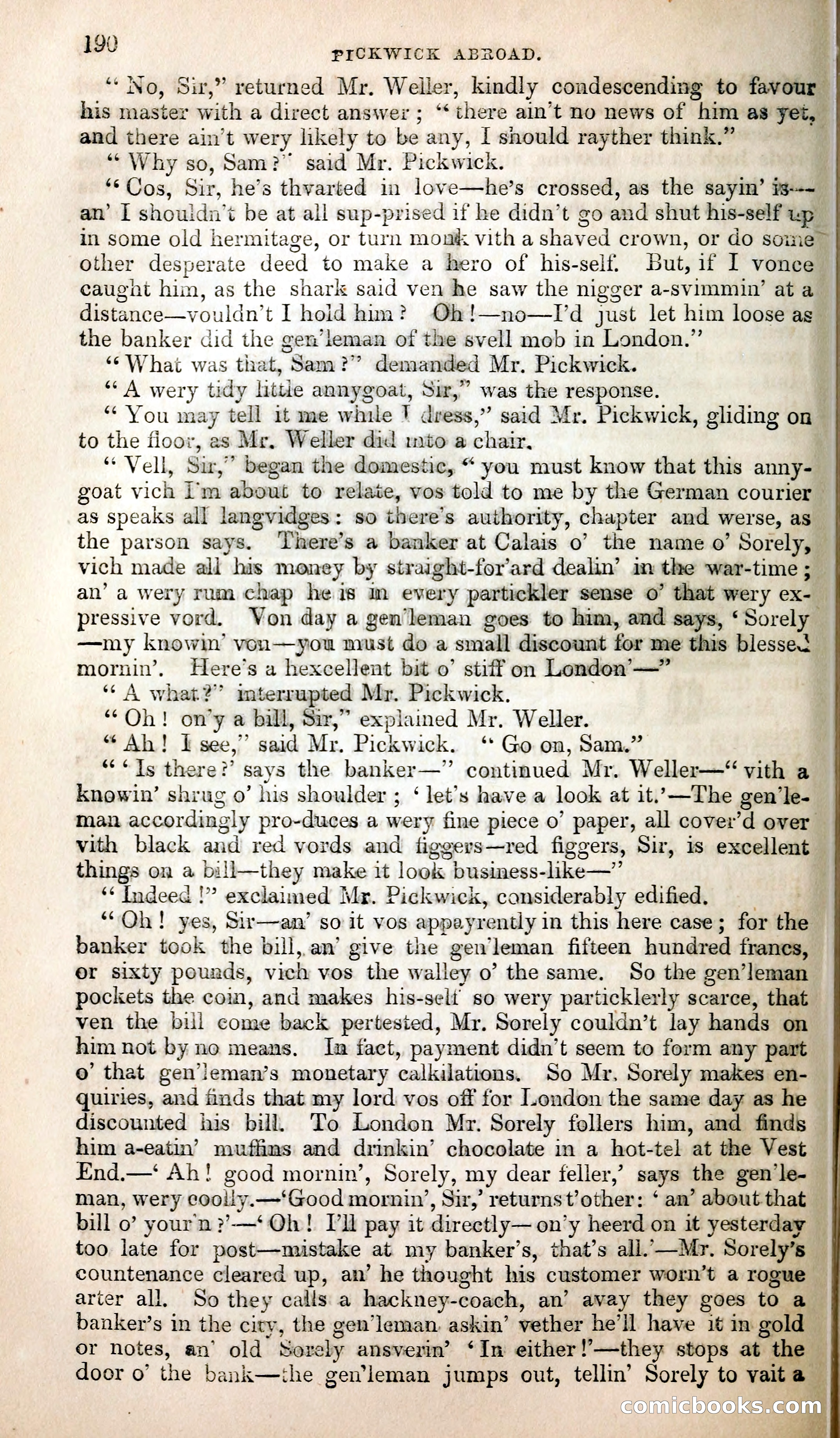 Pickwick Abroad; or, The Tour in France — page 203 of 399
