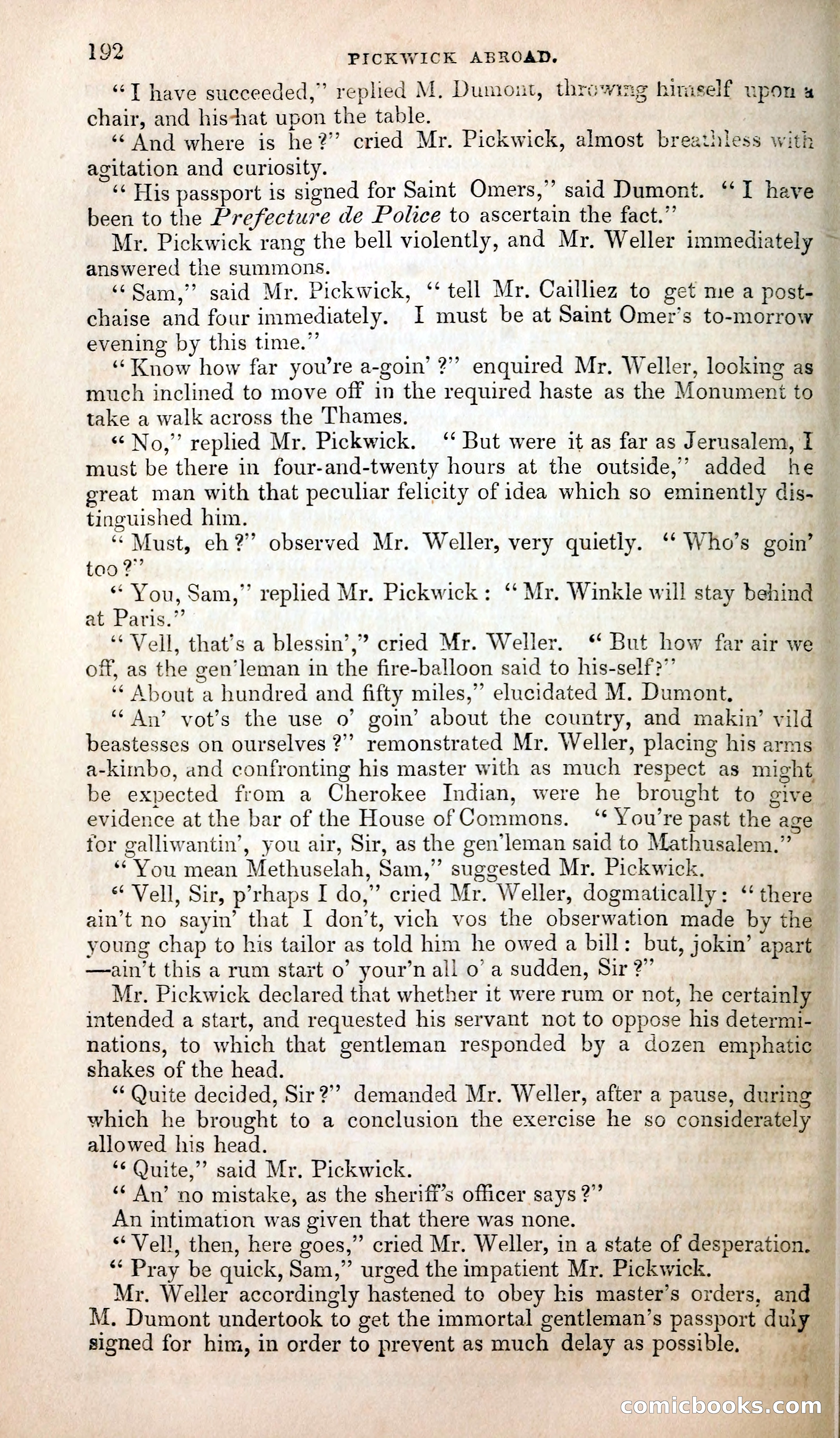 Pickwick Abroad; or, The Tour in France — page 205 of 399