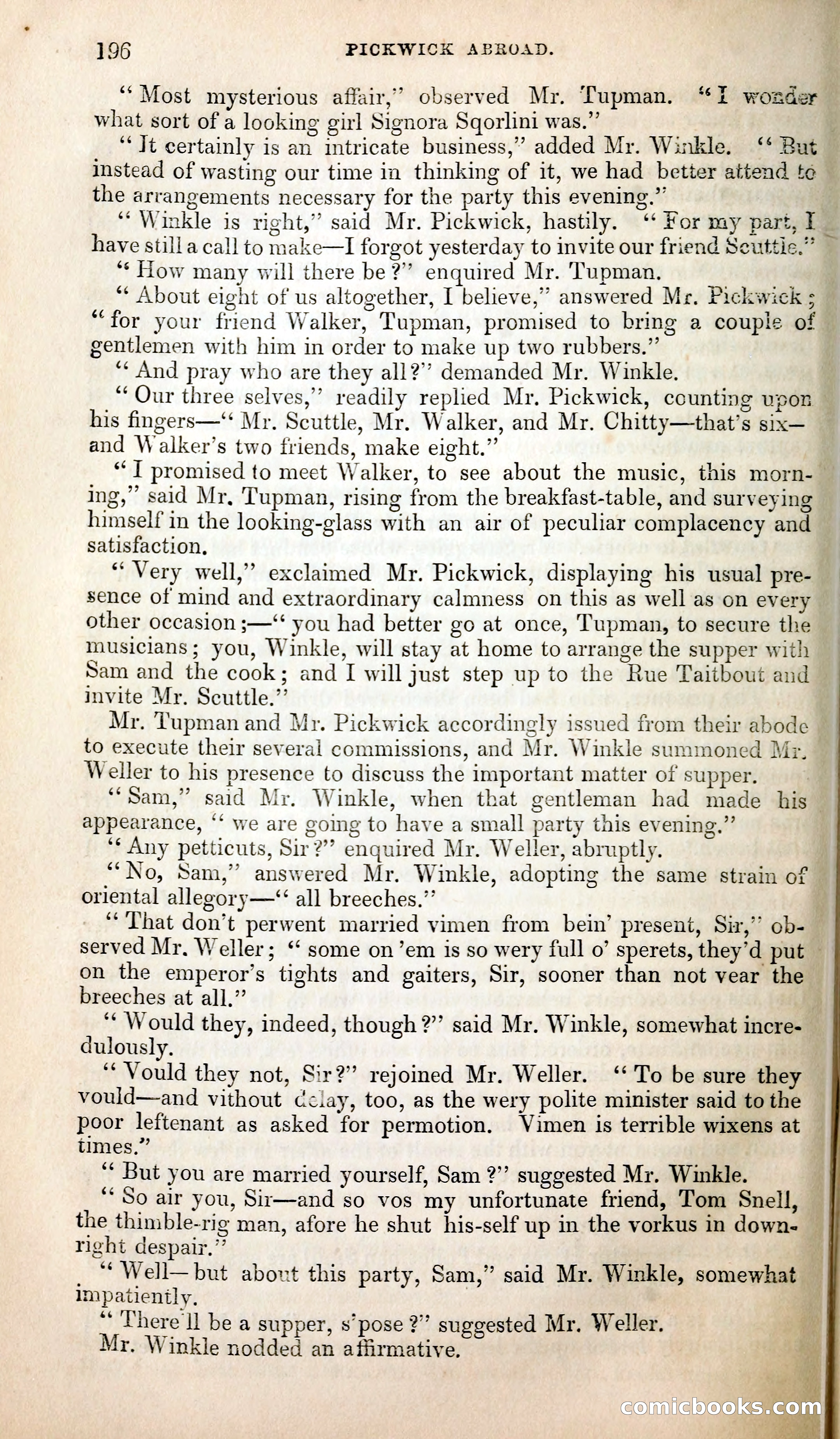 Pickwick Abroad; or, The Tour in France — page 209 of 399