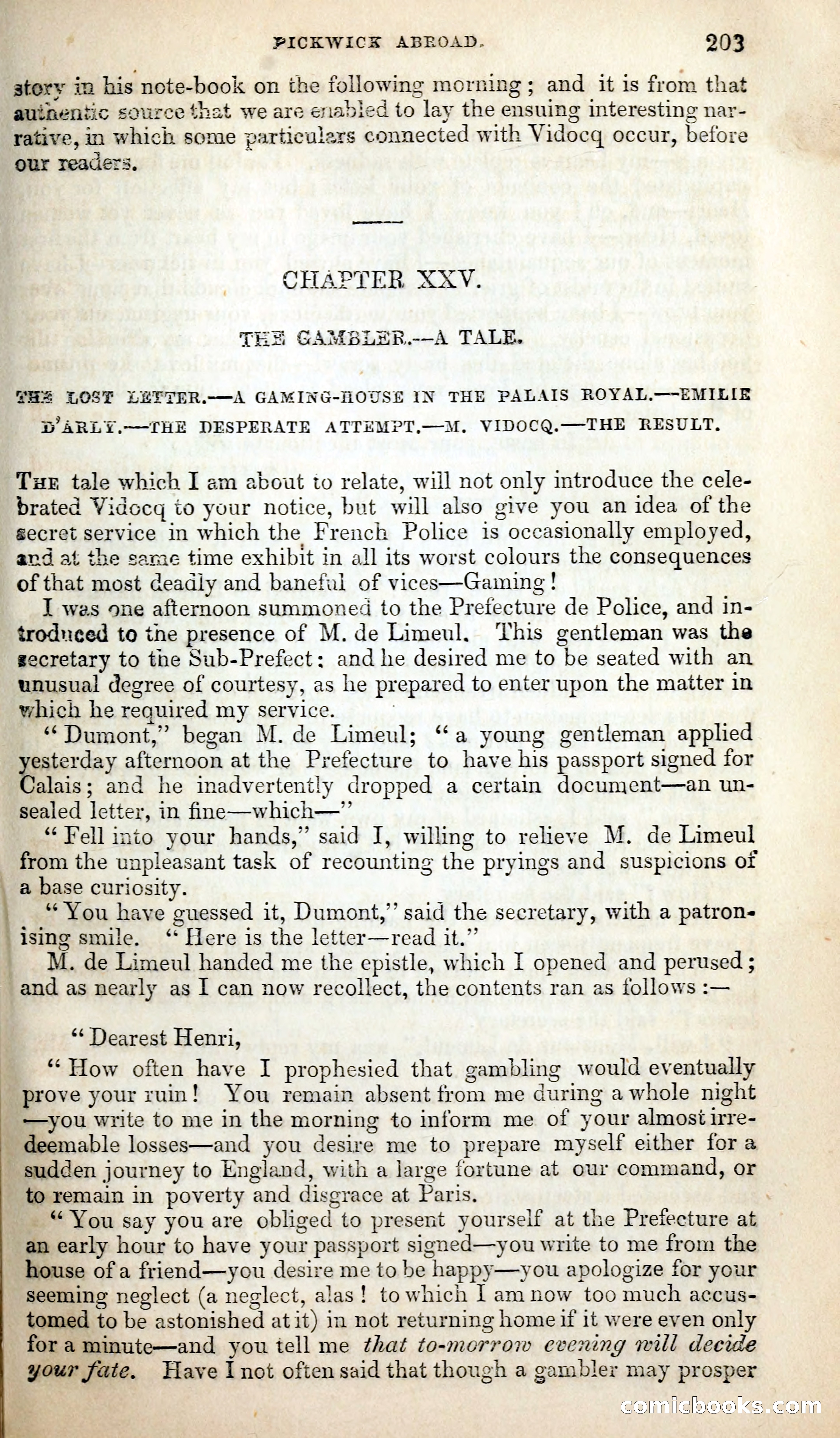 Pickwick Abroad; or, The Tour in France — page 216 of 399