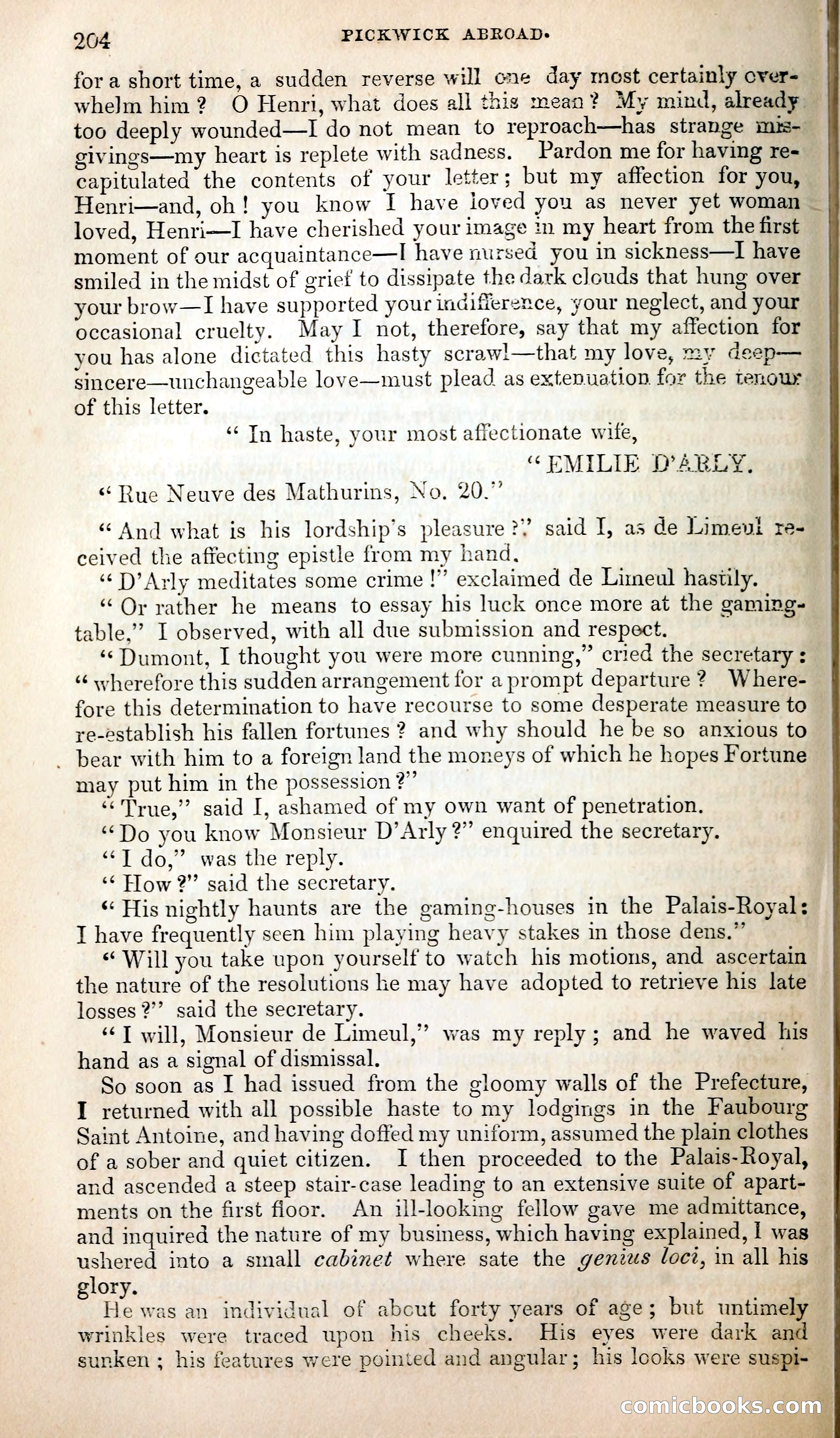 Pickwick Abroad; or, The Tour in France — page 217 of 399