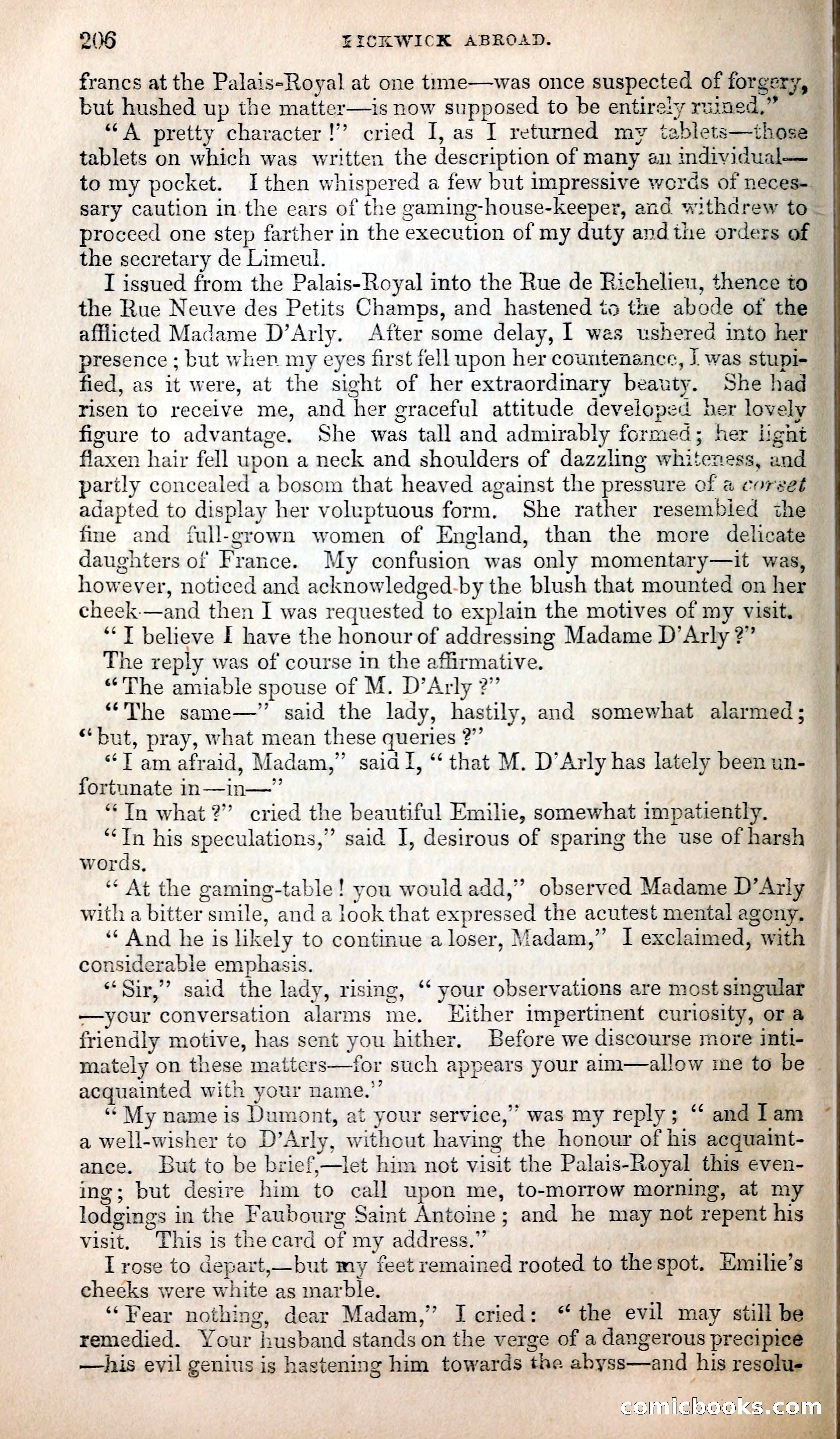 Pickwick Abroad; or, The Tour in France — page 219 of 399