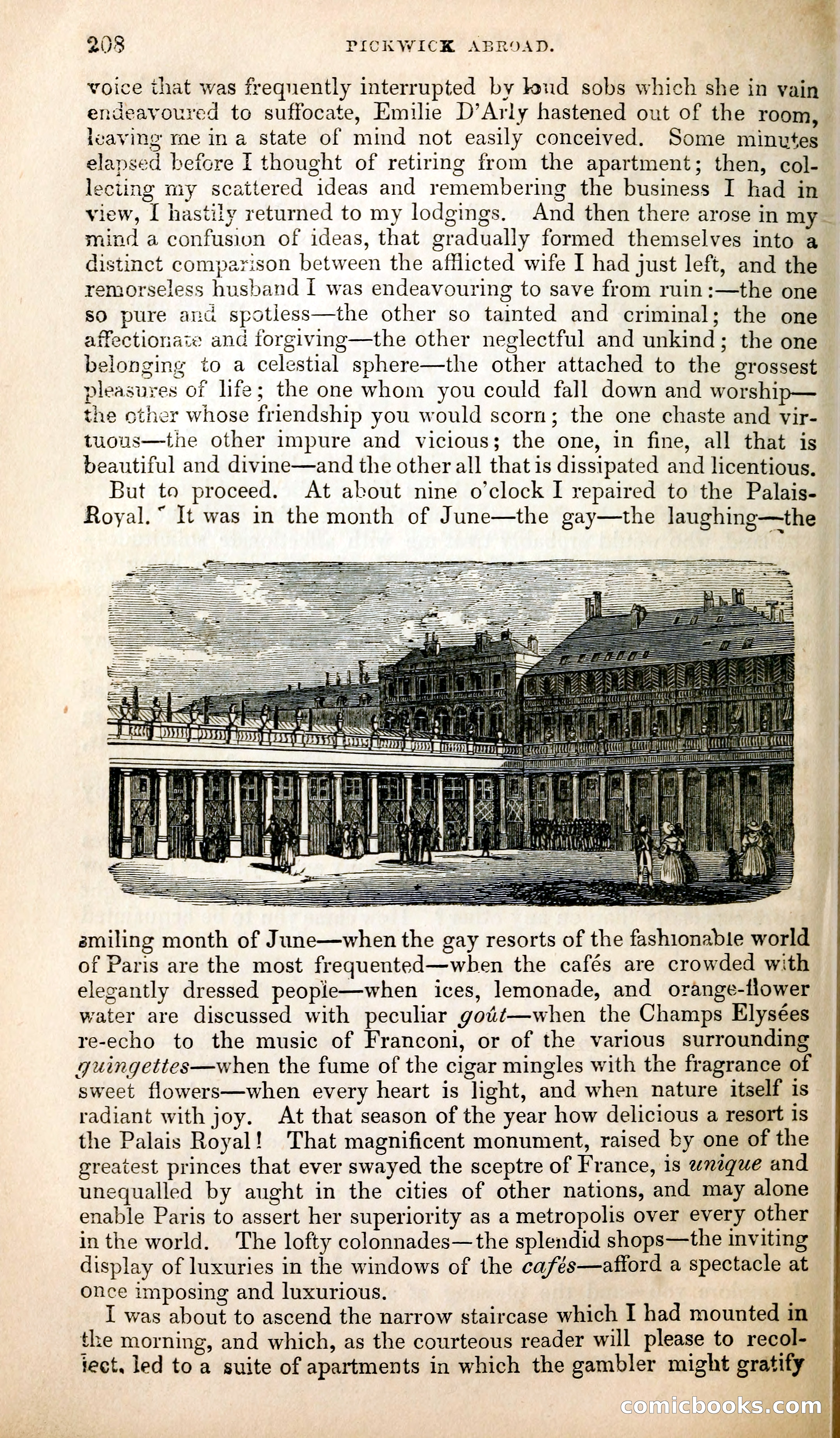 Pickwick Abroad; or, The Tour in France — page 221 of 399