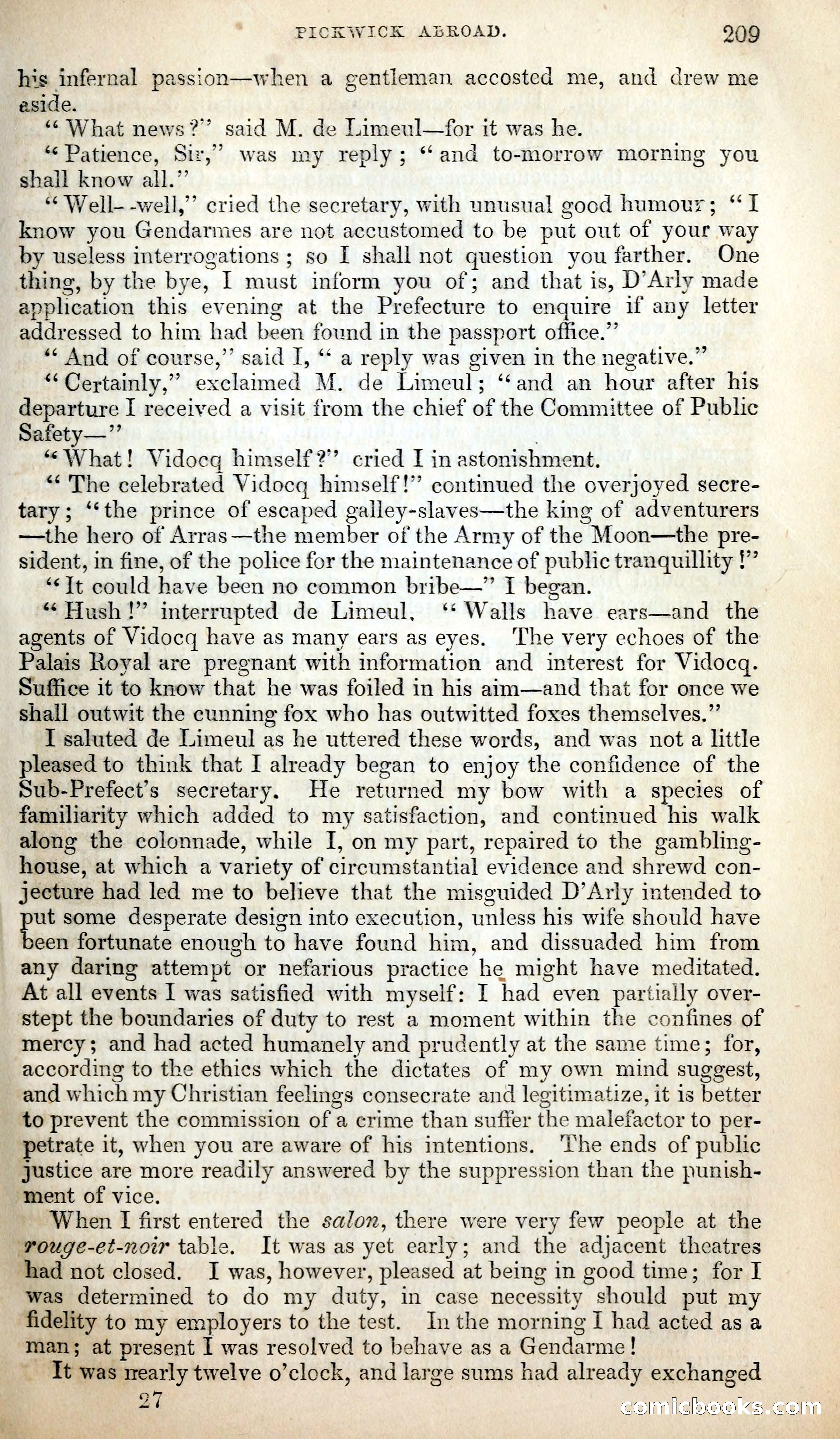 Pickwick Abroad; or, The Tour in France — page 222 of 399