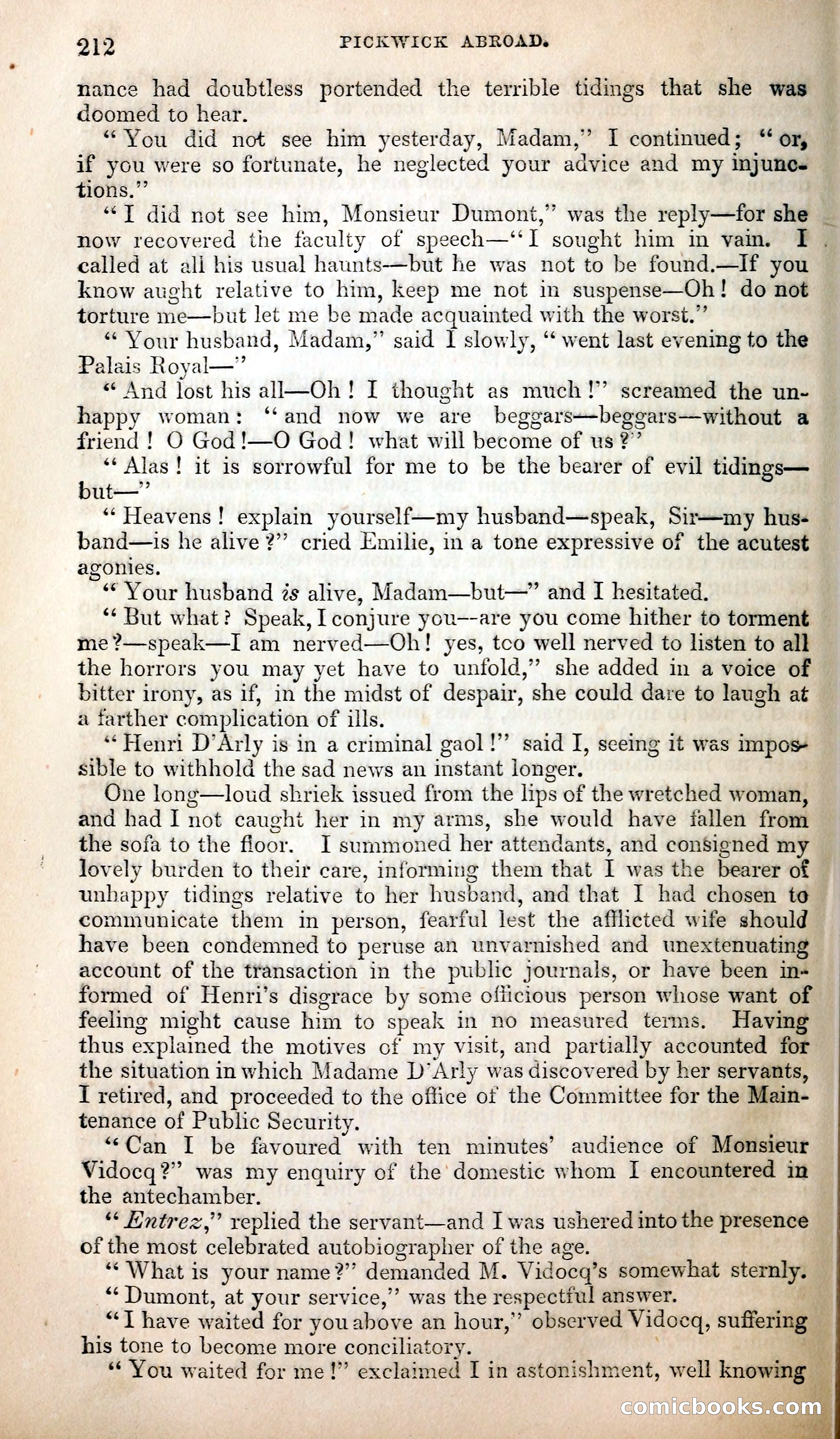 Pickwick Abroad; or, The Tour in France — page 225 of 399