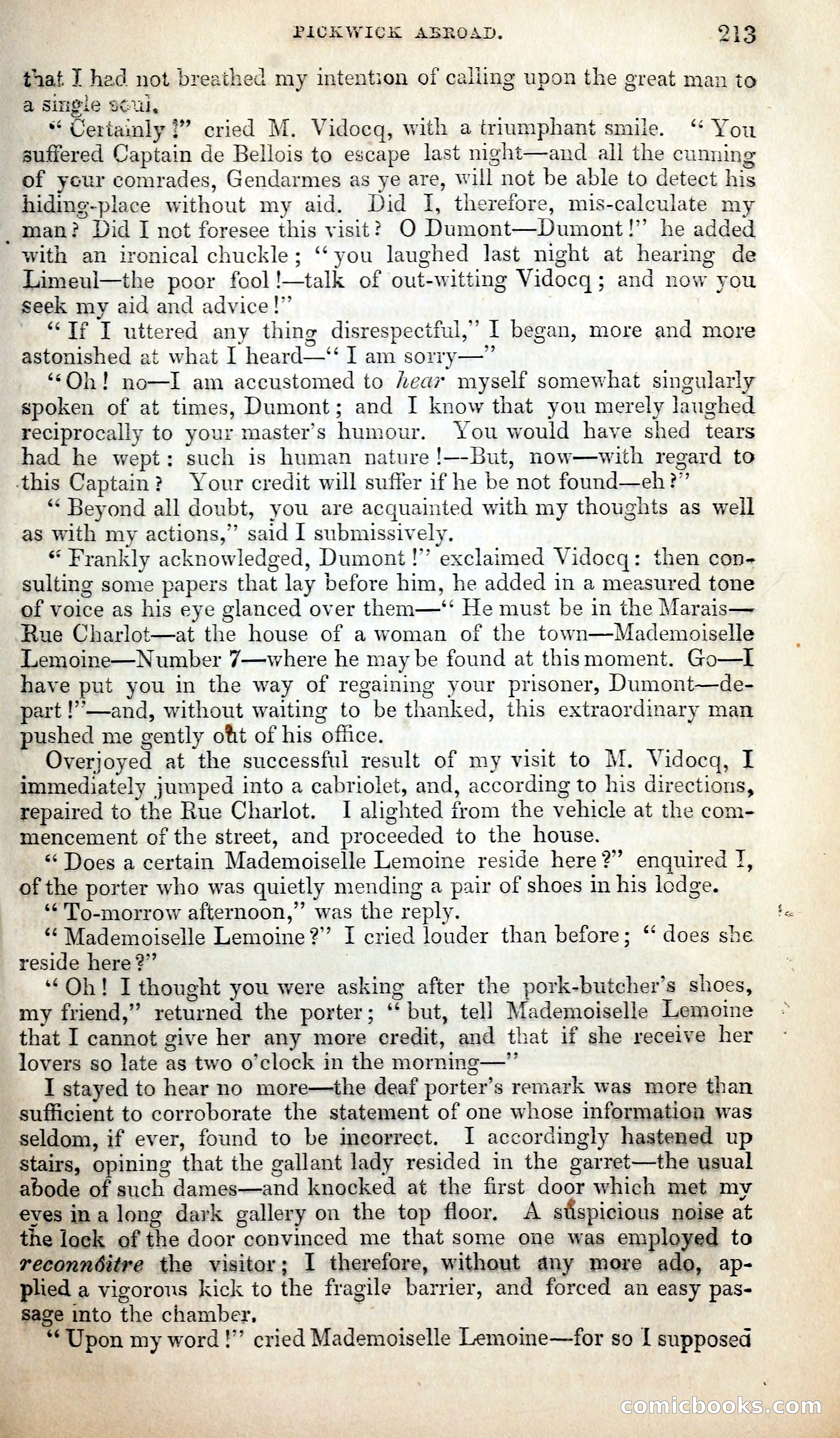 Pickwick Abroad; or, The Tour in France — page 226 of 399