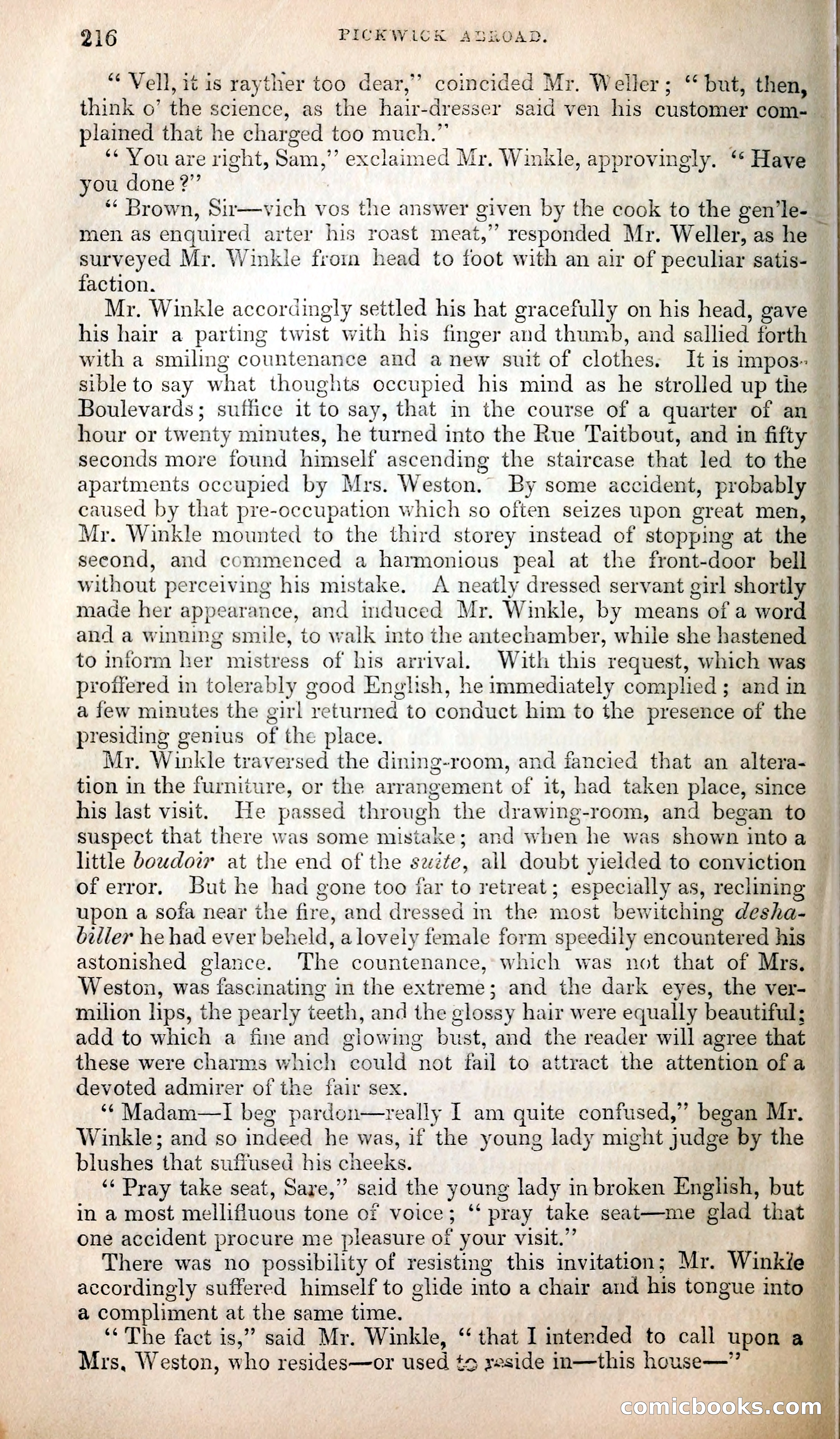 Pickwick Abroad; or, The Tour in France — page 229 of 399