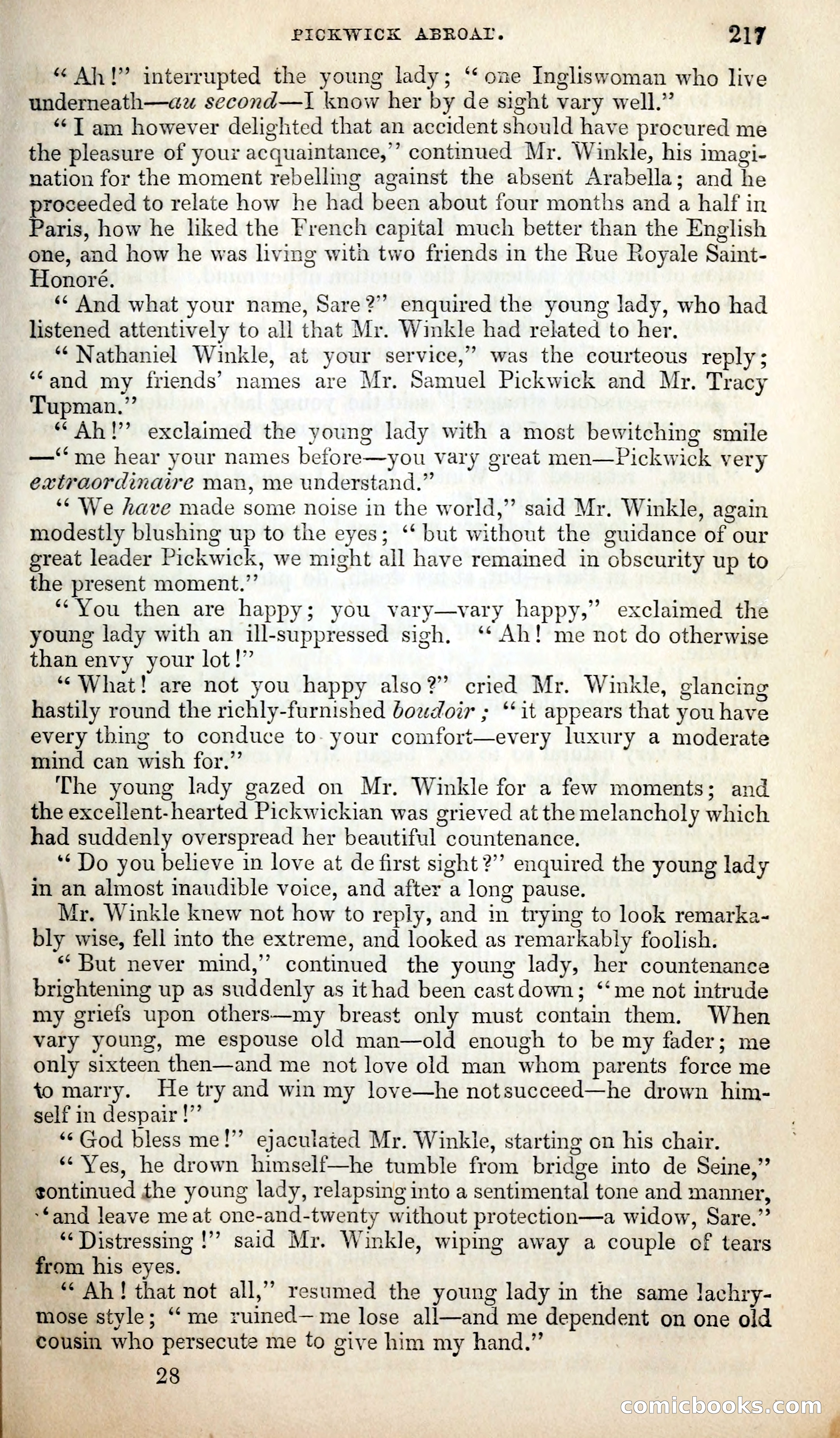 Pickwick Abroad; or, The Tour in France — page 230 of 399