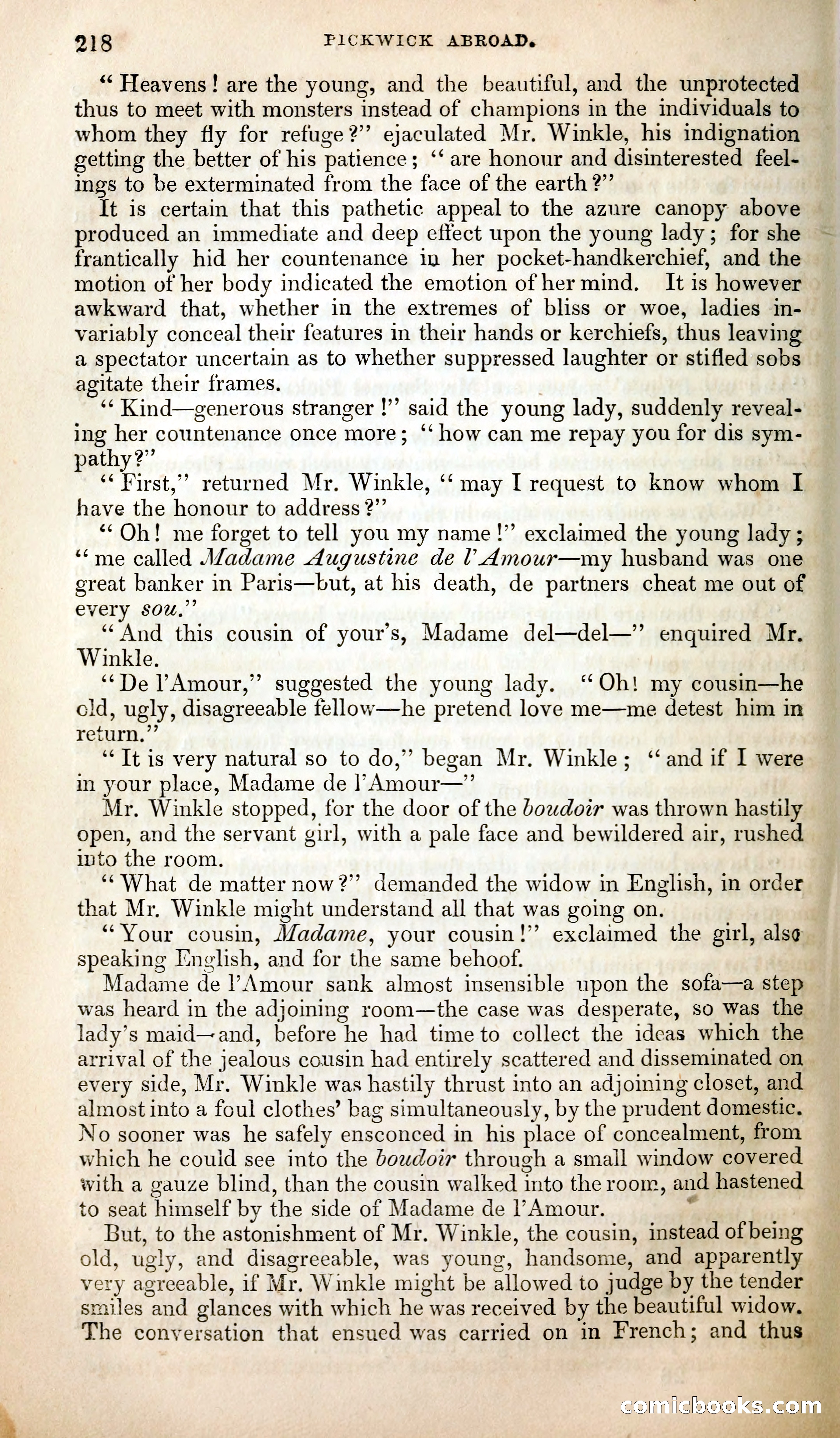 Pickwick Abroad; or, The Tour in France — page 231 of 399