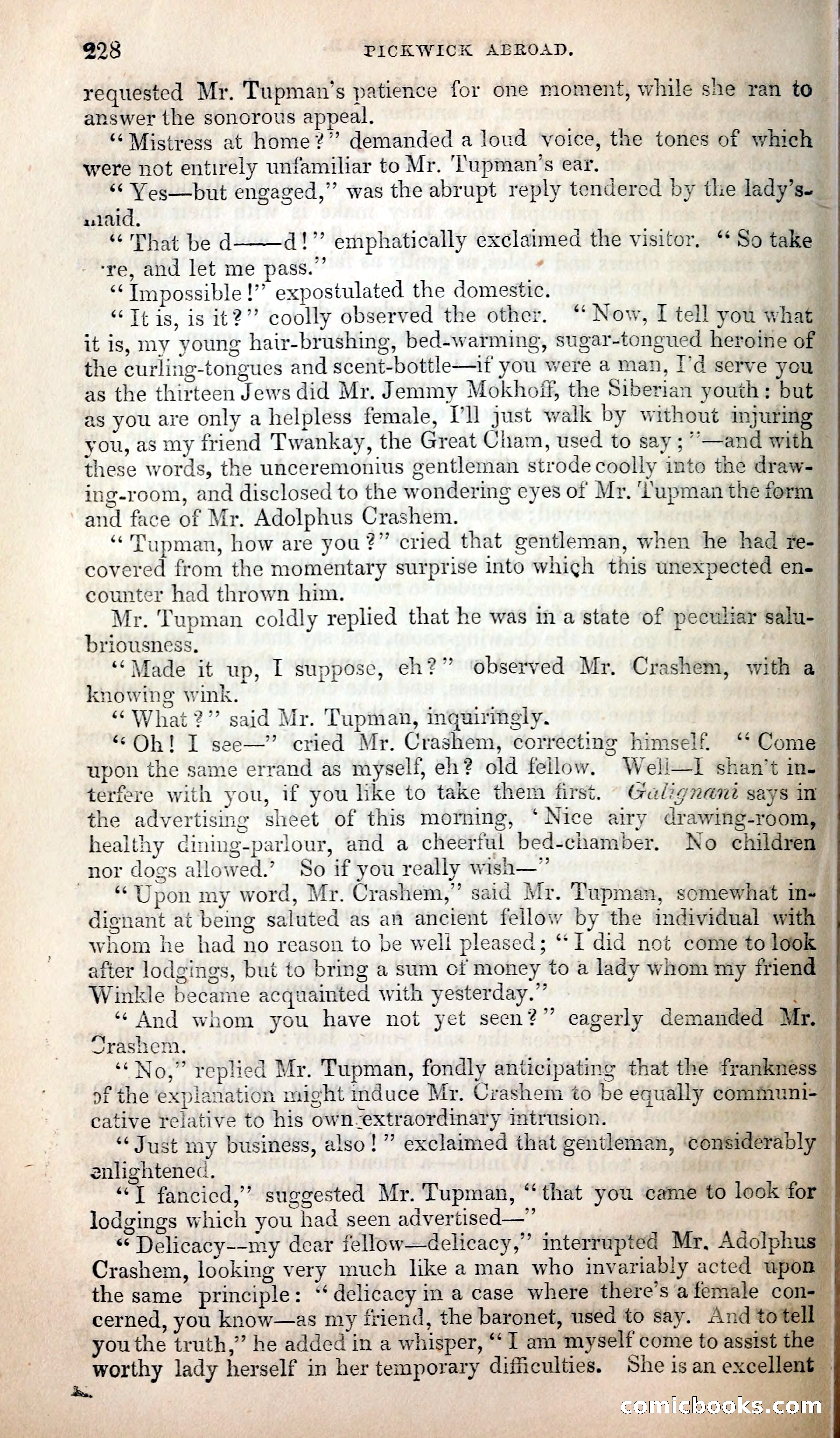 Pickwick Abroad; or, The Tour in France — page 241 of 399