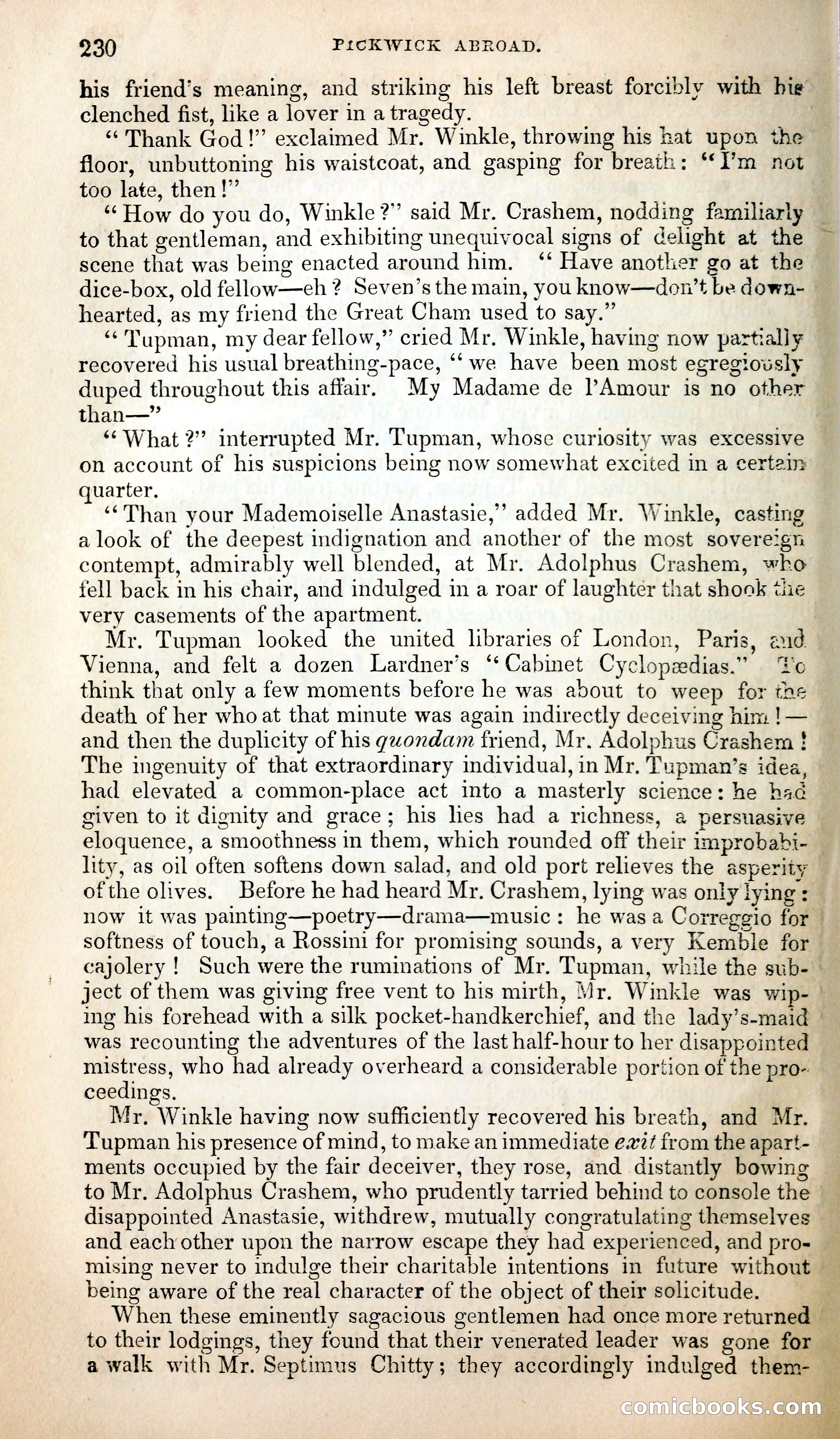 Pickwick Abroad; or, The Tour in France — page 243 of 399
