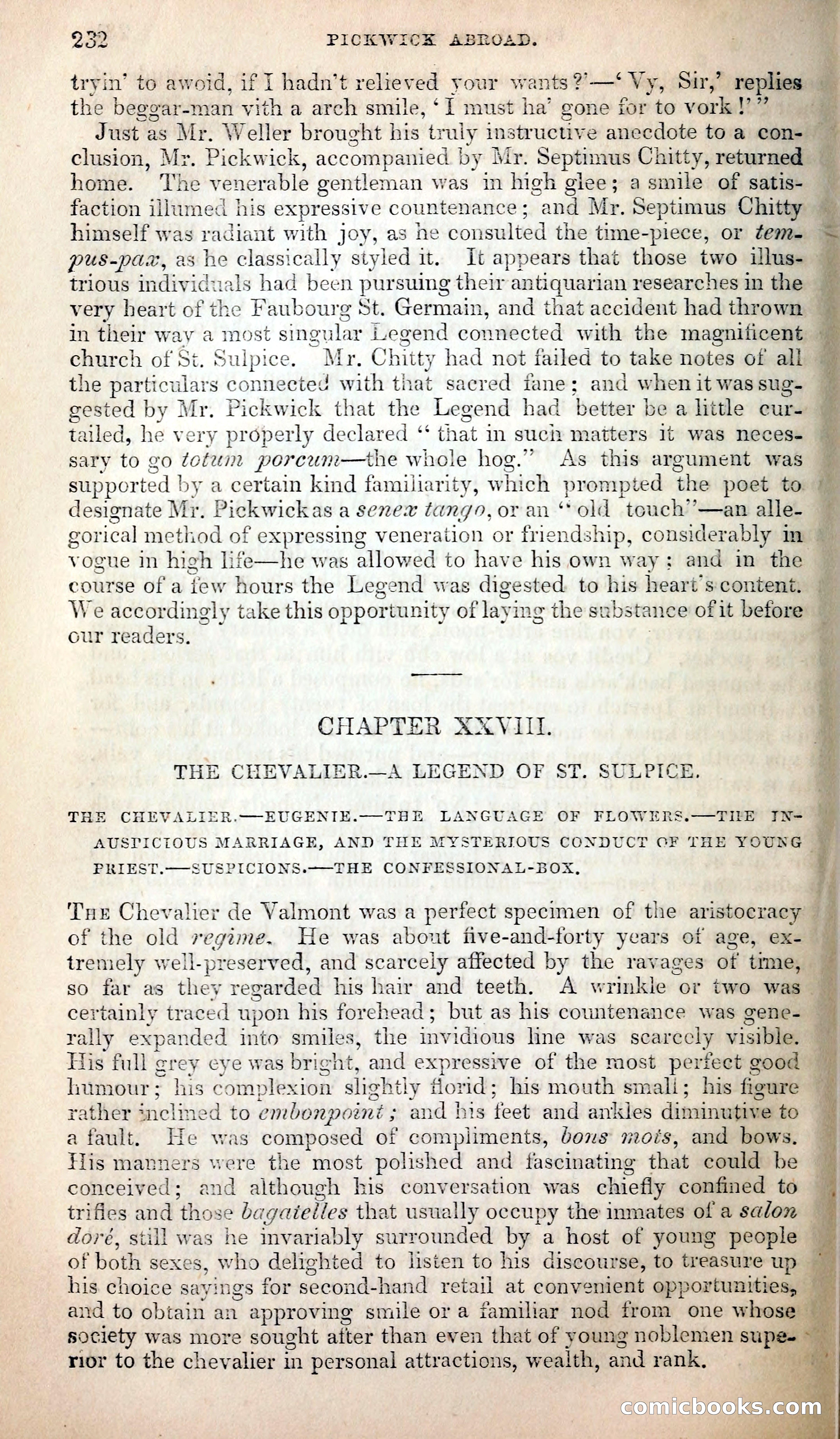Pickwick Abroad; or, The Tour in France — page 245 of 399