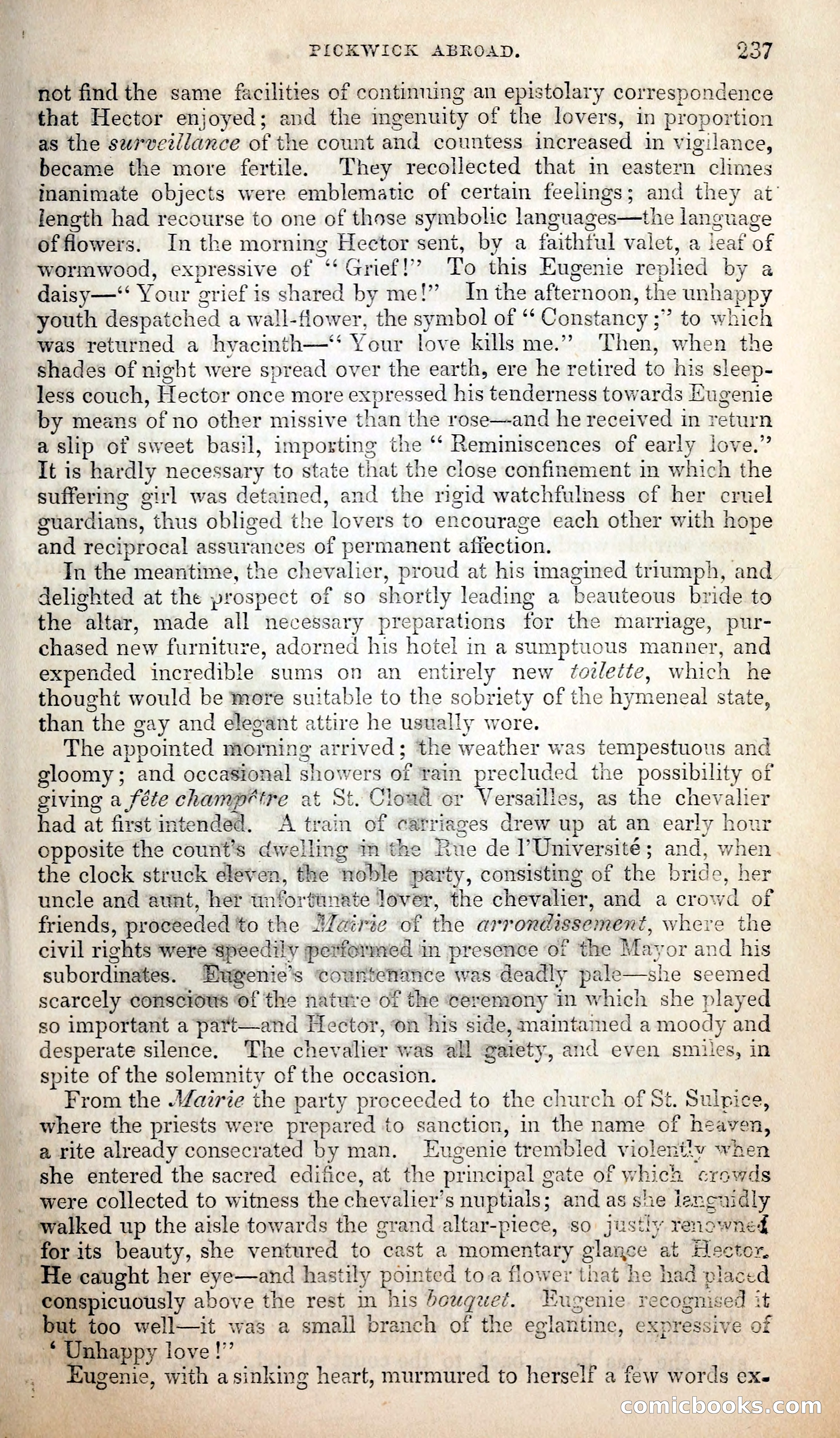 Pickwick Abroad; or, The Tour in France — page 250 of 399