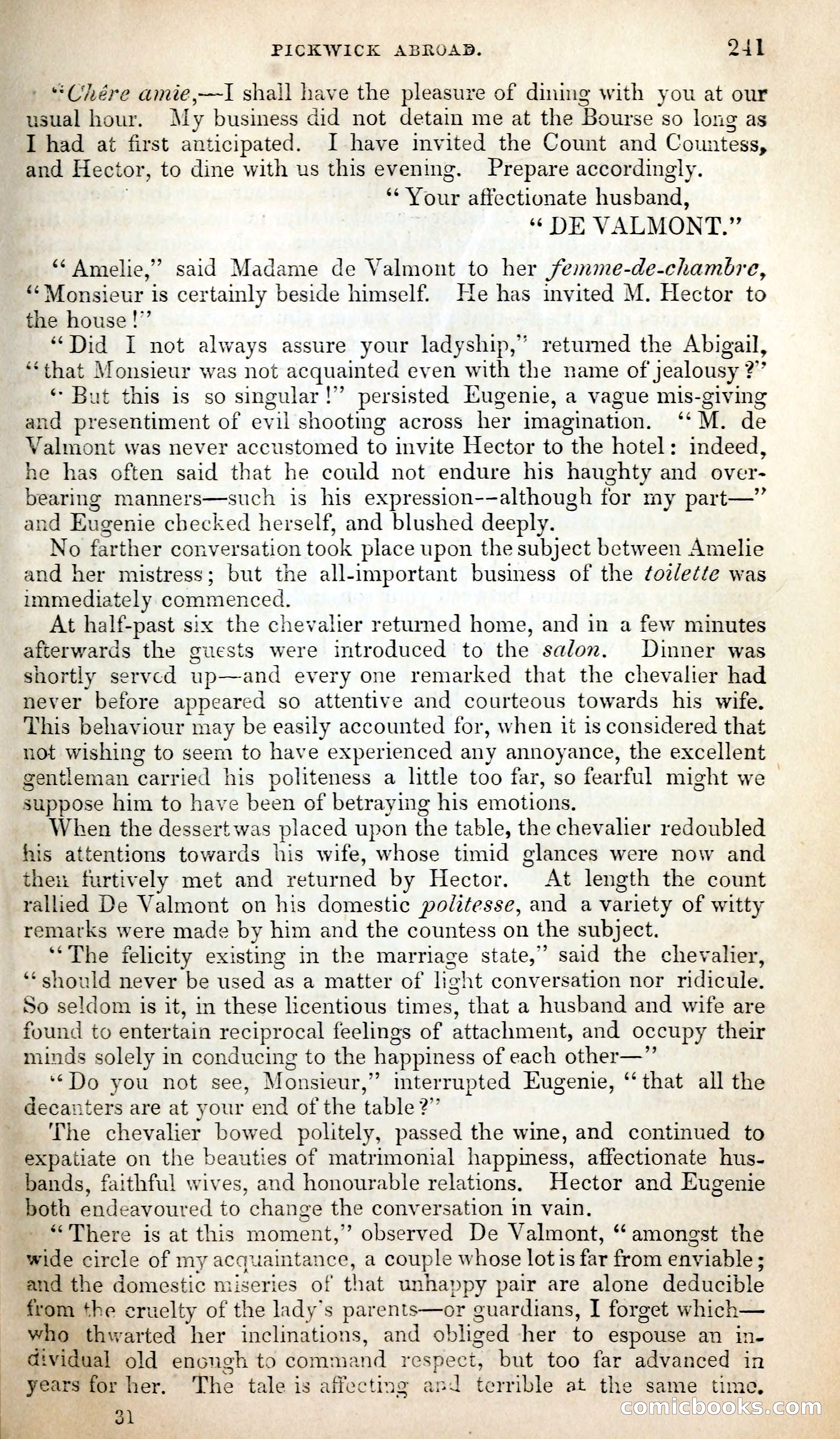 Pickwick Abroad; or, The Tour in France — page 254 of 399