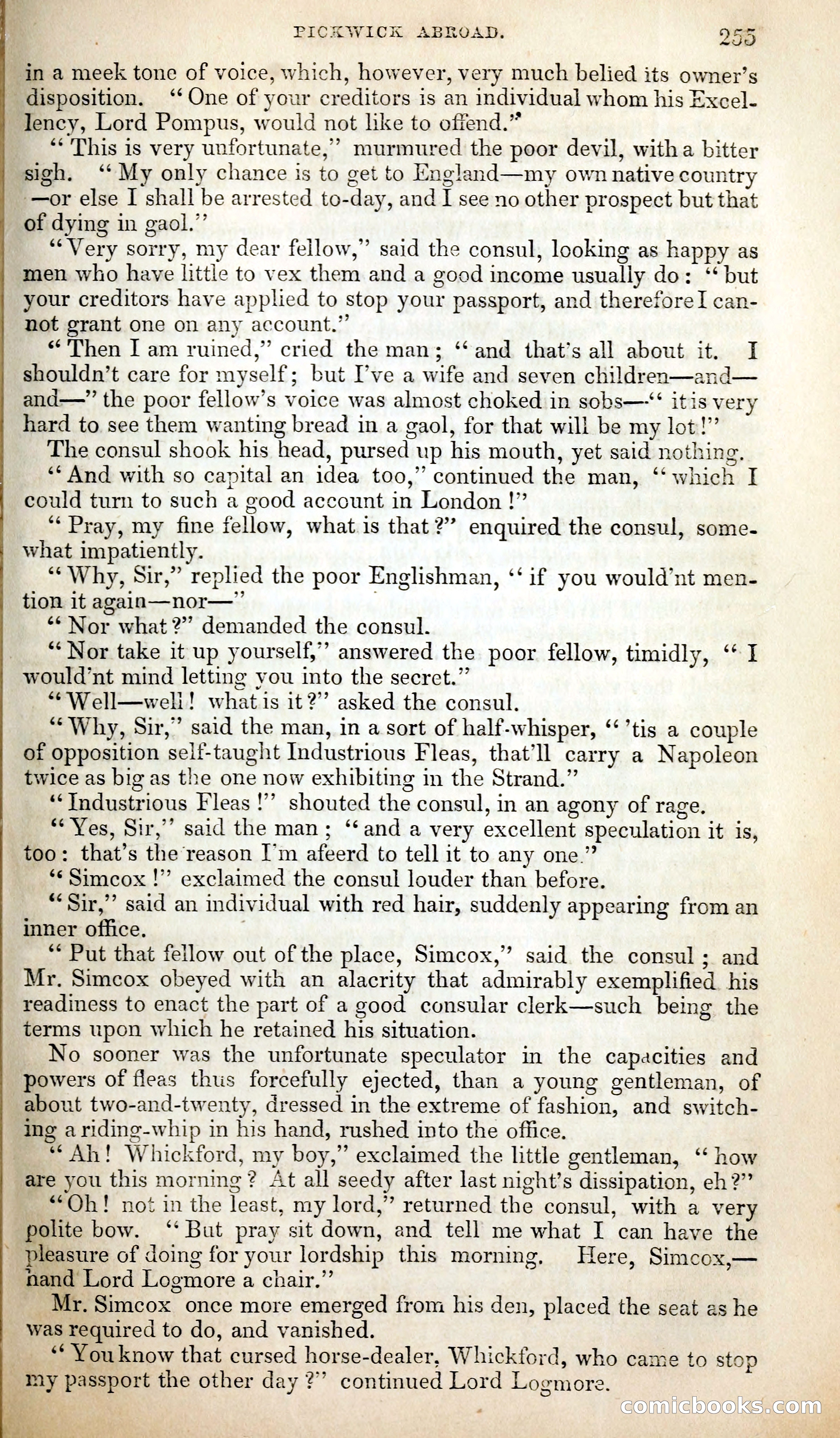 Pickwick Abroad; or, The Tour in France — page 268 of 399