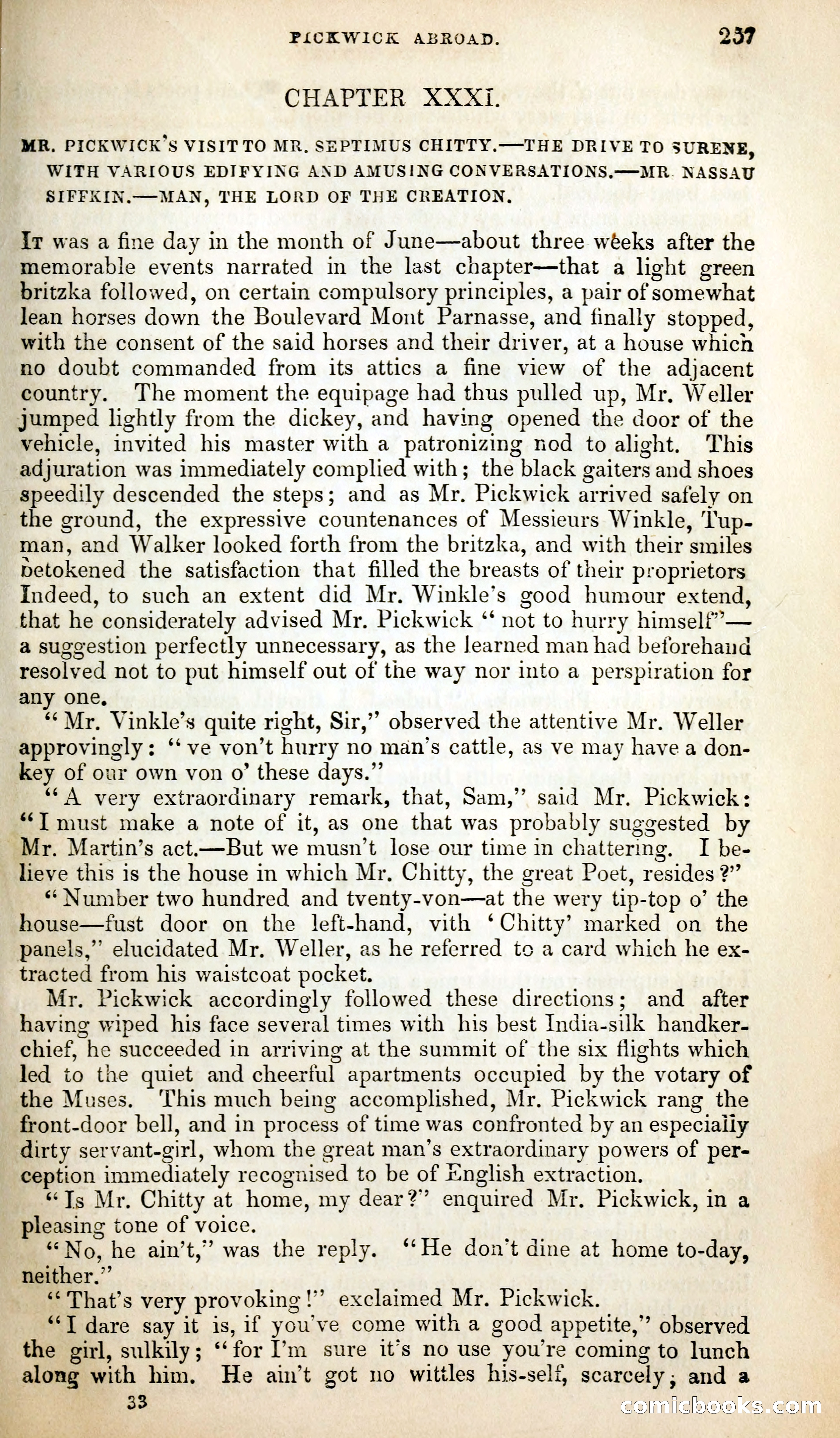 Pickwick Abroad; or, The Tour in France — page 270 of 399