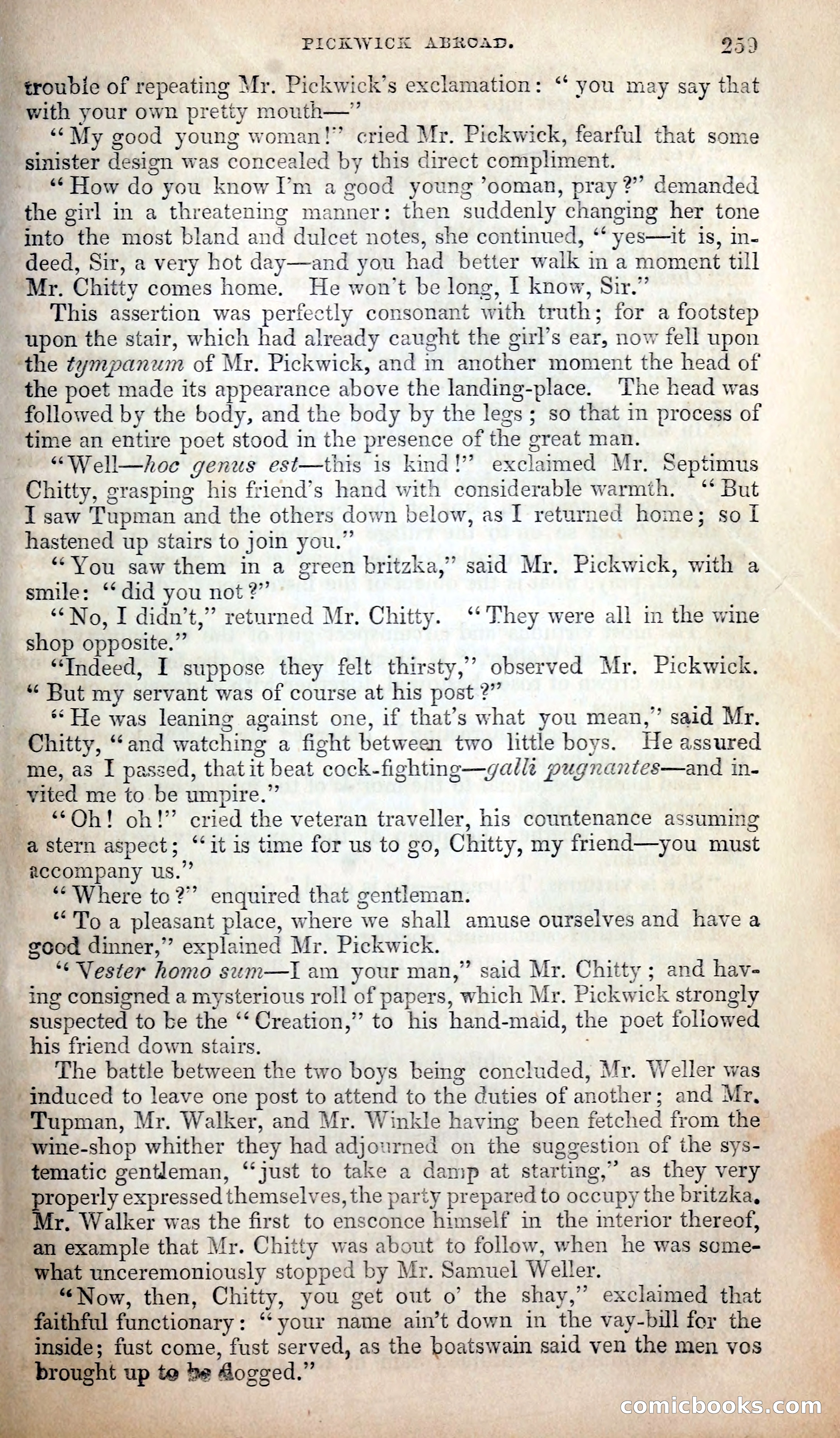 Pickwick Abroad; or, The Tour in France — page 272 of 399